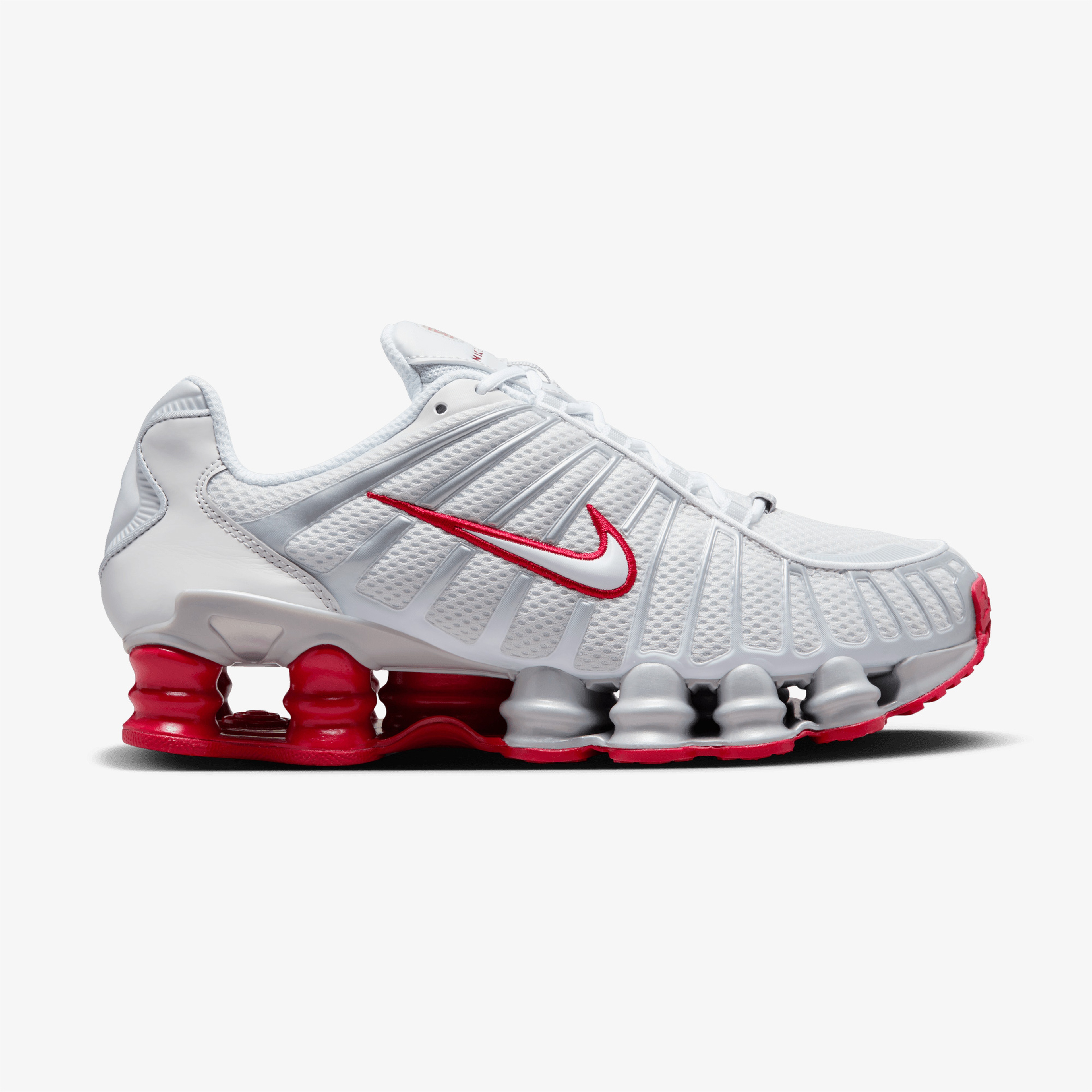 Nike Shox TL Sportswear Kadın Kırmızı/Beyaz Spor Ayakkabı