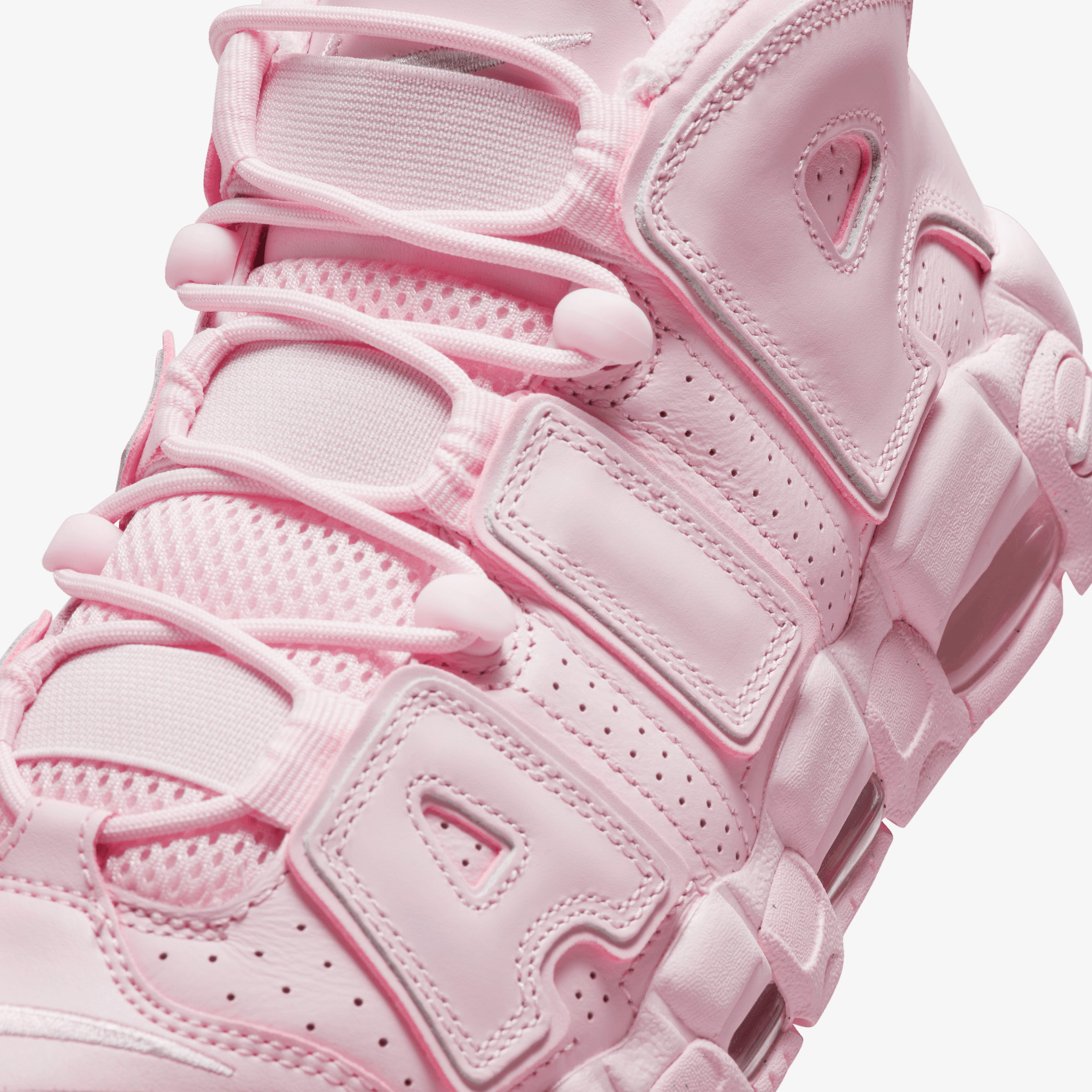Nike Air More Uptempo Sportswear Kadın Pembe/Beyaz Spor Ayakkabı
