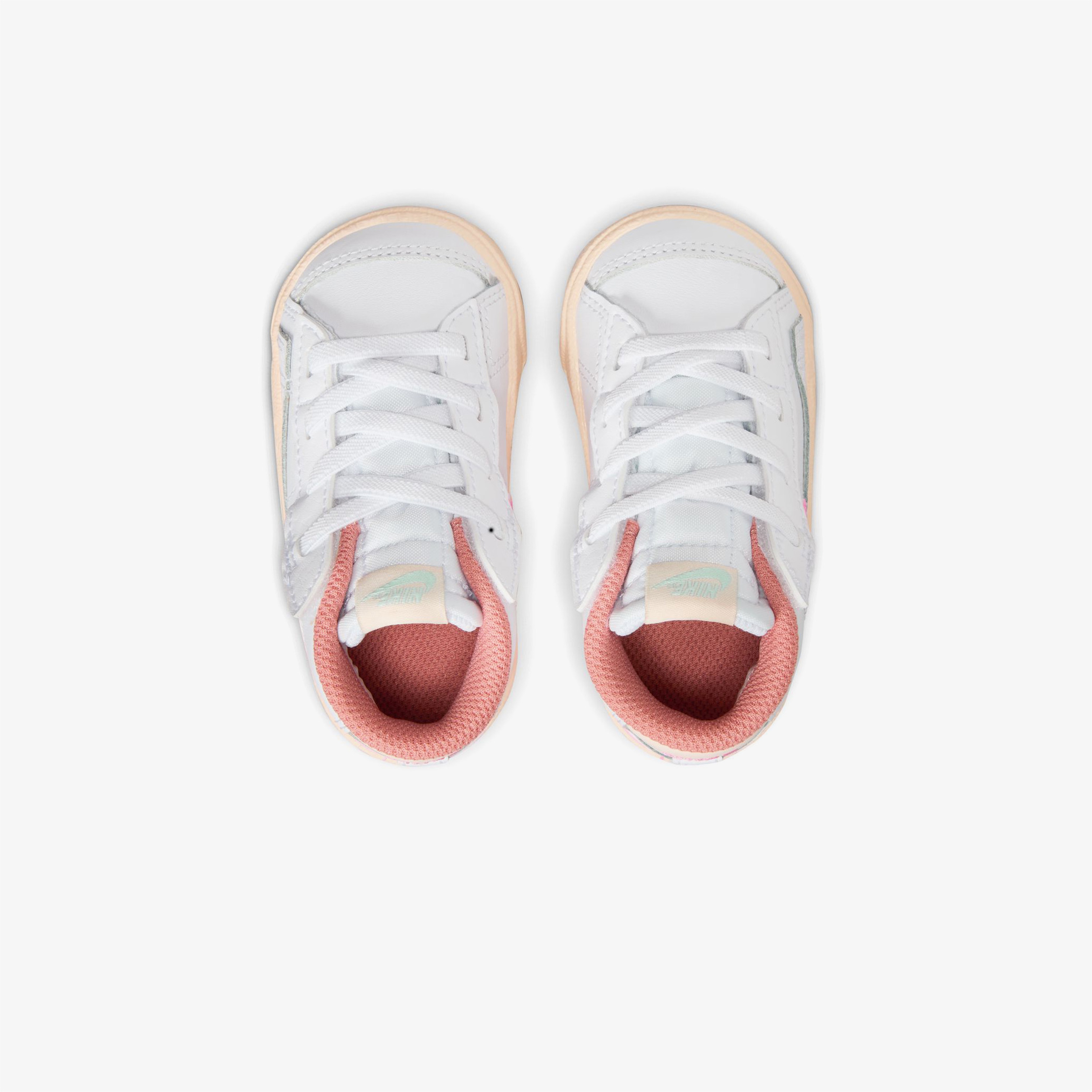 Nike Blazer Mid 77 Vintage Nas Bebek Beyaz/Pembe Spor Ayakkabı