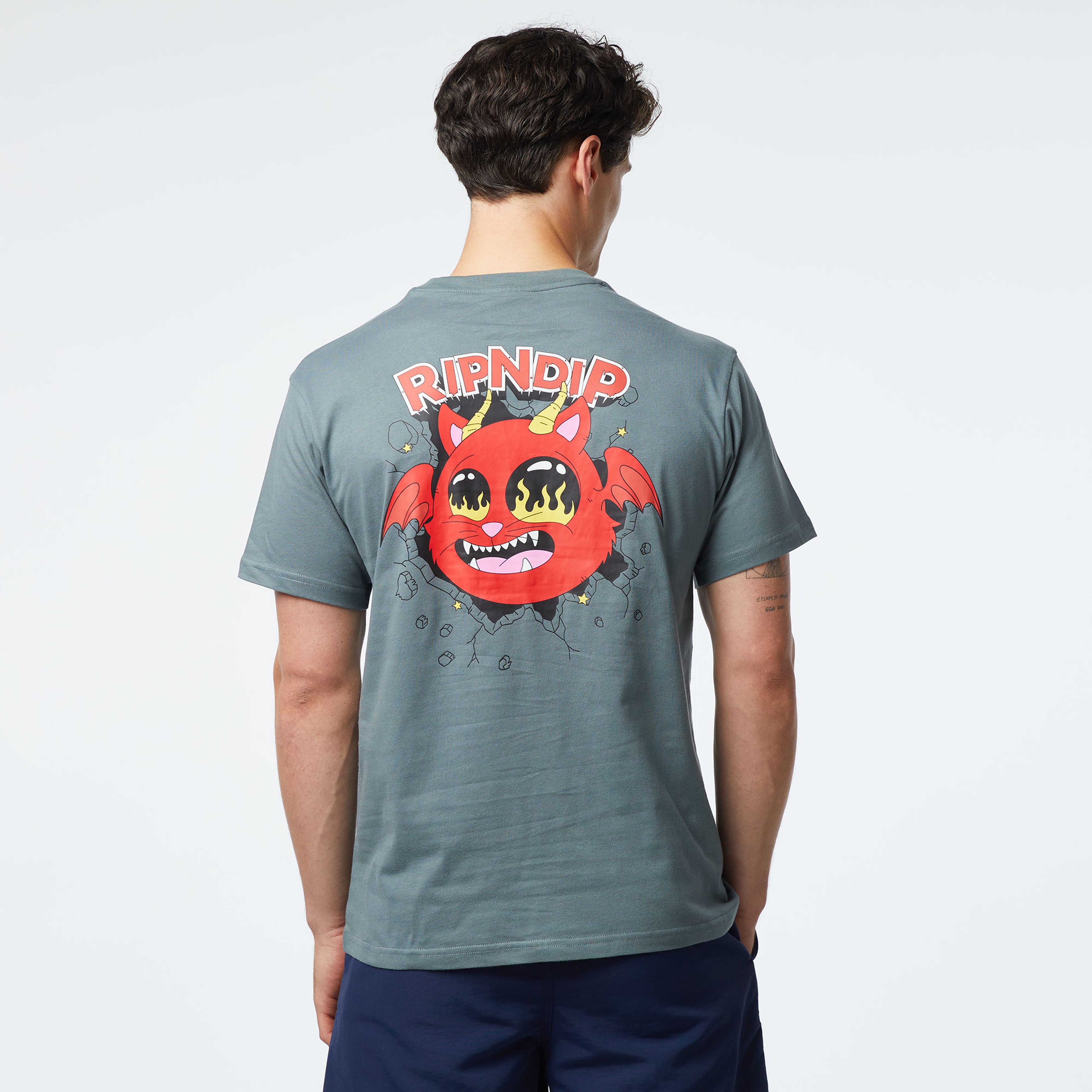 Ripndip Devil Monster Erkek Yeşi T-Shirt