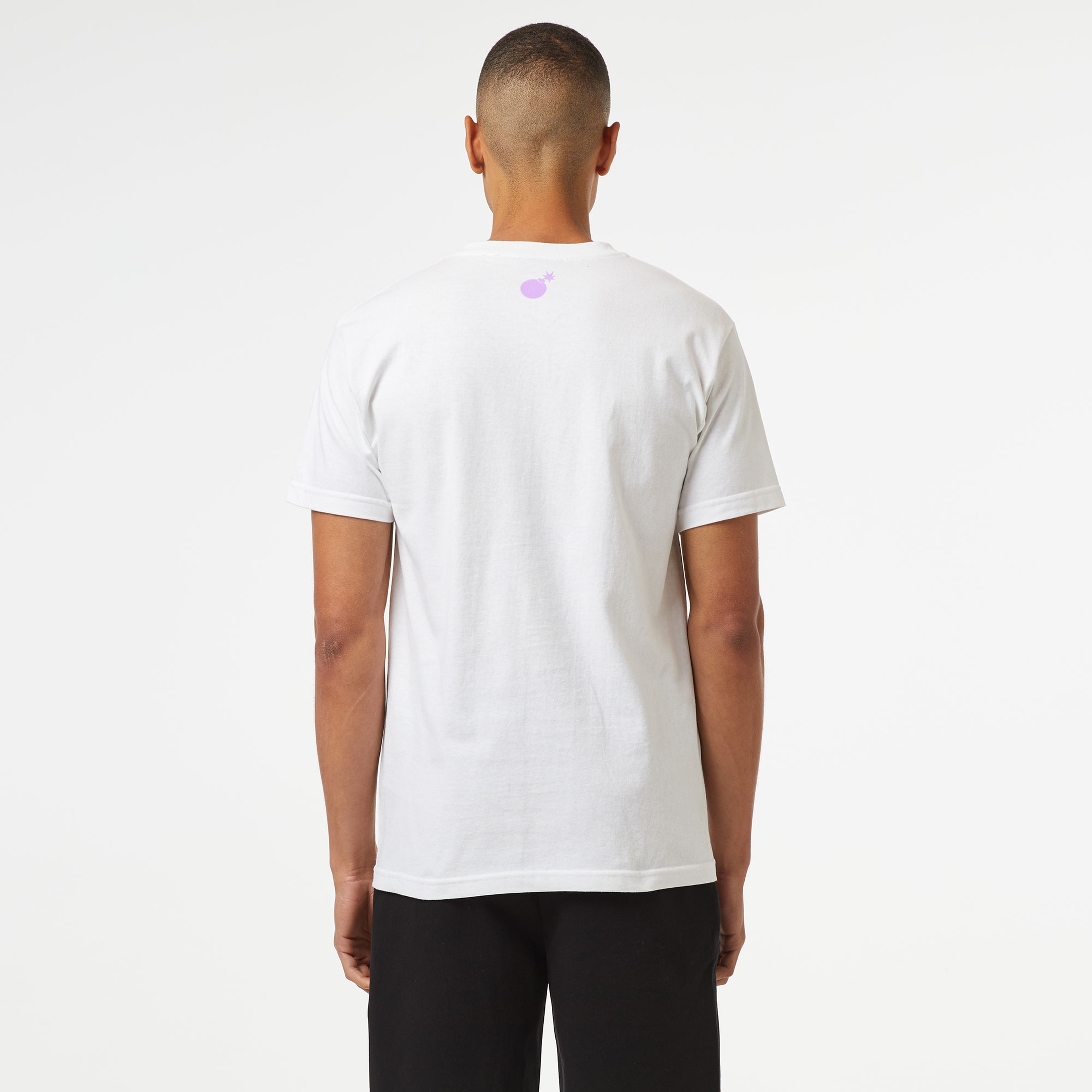 The Hundreds Push Bar Erkek Beyaz T-Shirt