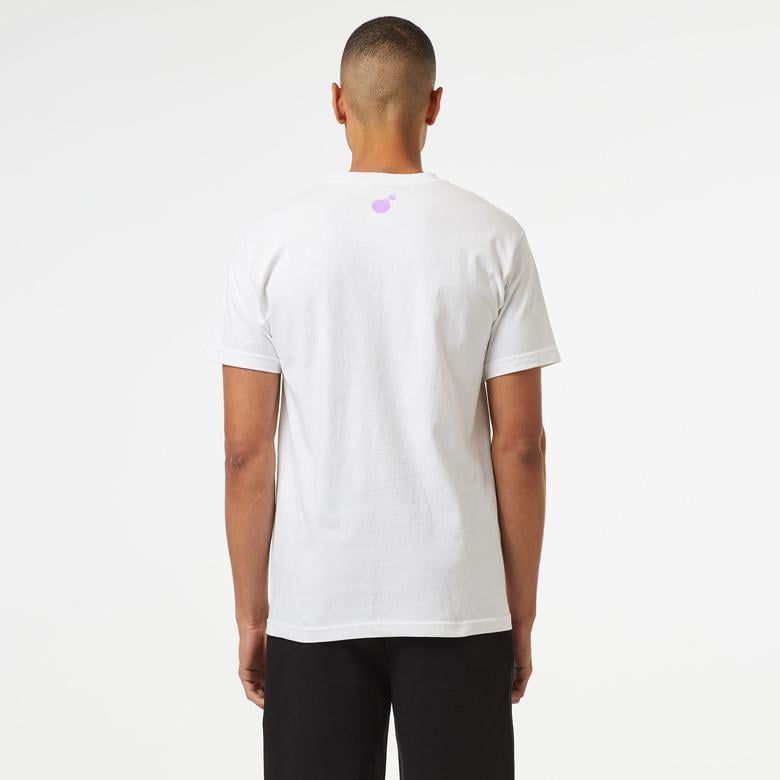The Hundreds Push Bar Erkek Beyaz T-Shirt