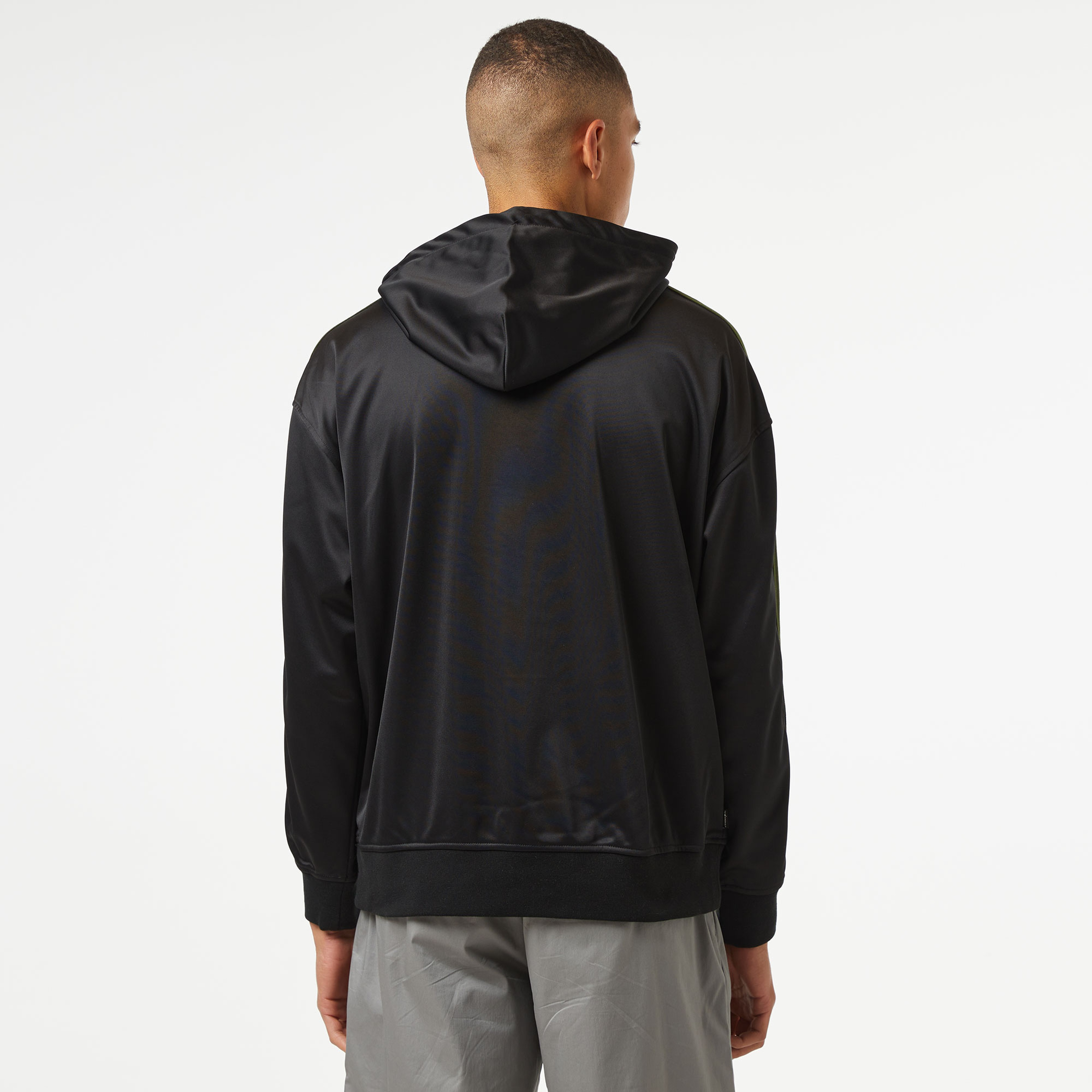 The Hundreds Script Track Erkek Siyah Hoodie