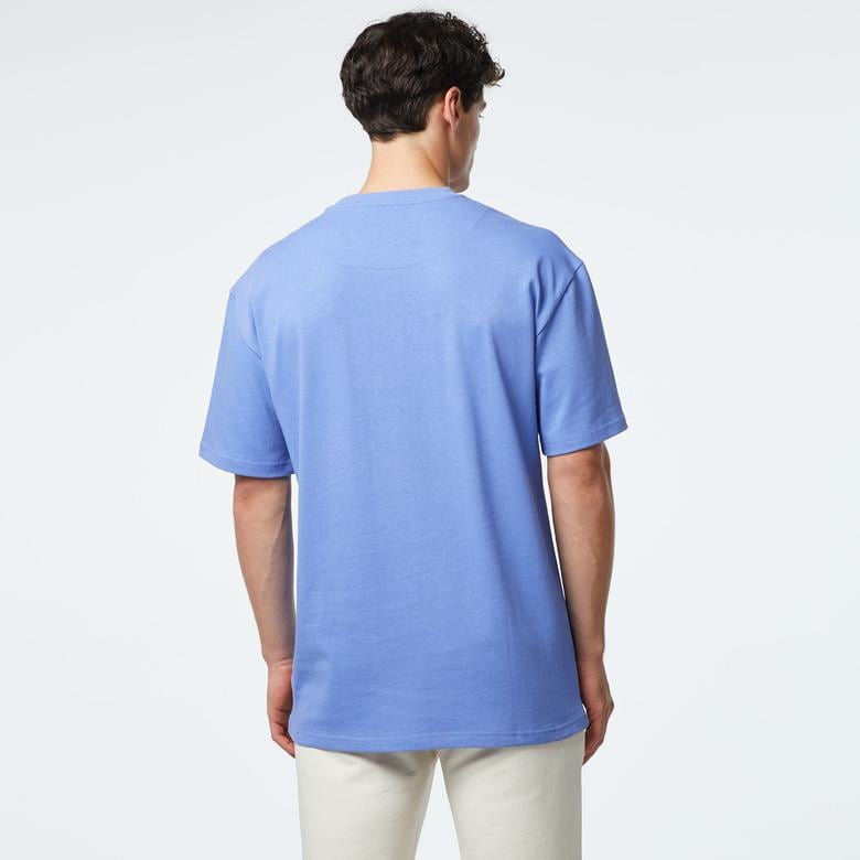 Karl Kani Autograph Heavy Jersey Boxy Erkek Mor T-Shirt