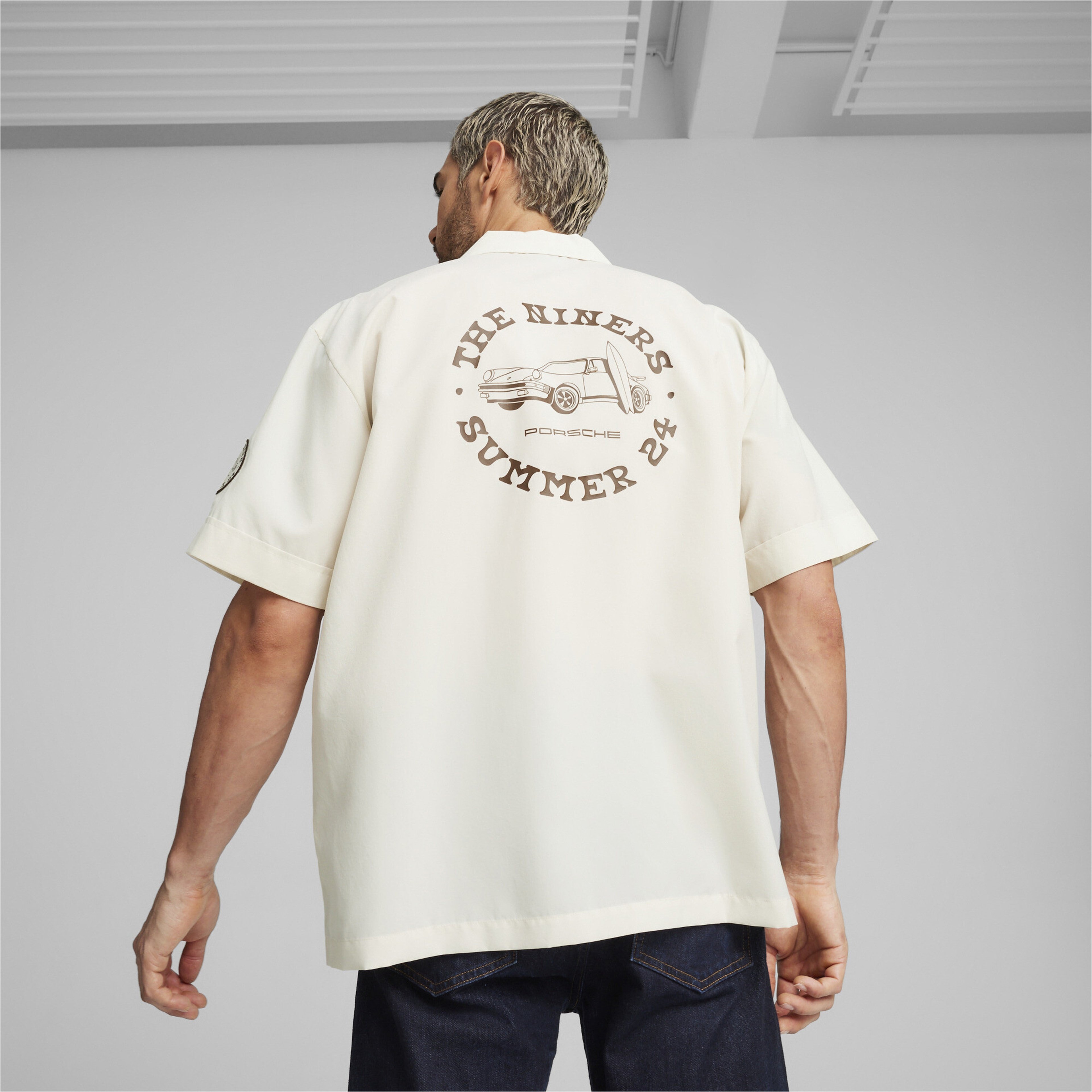 Puma Pl Summer Crew Erkek Krem Gömlek