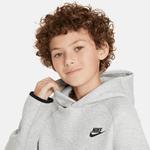 Nike Sportswear Tech Flc Po Çocuk Gri Hoodie