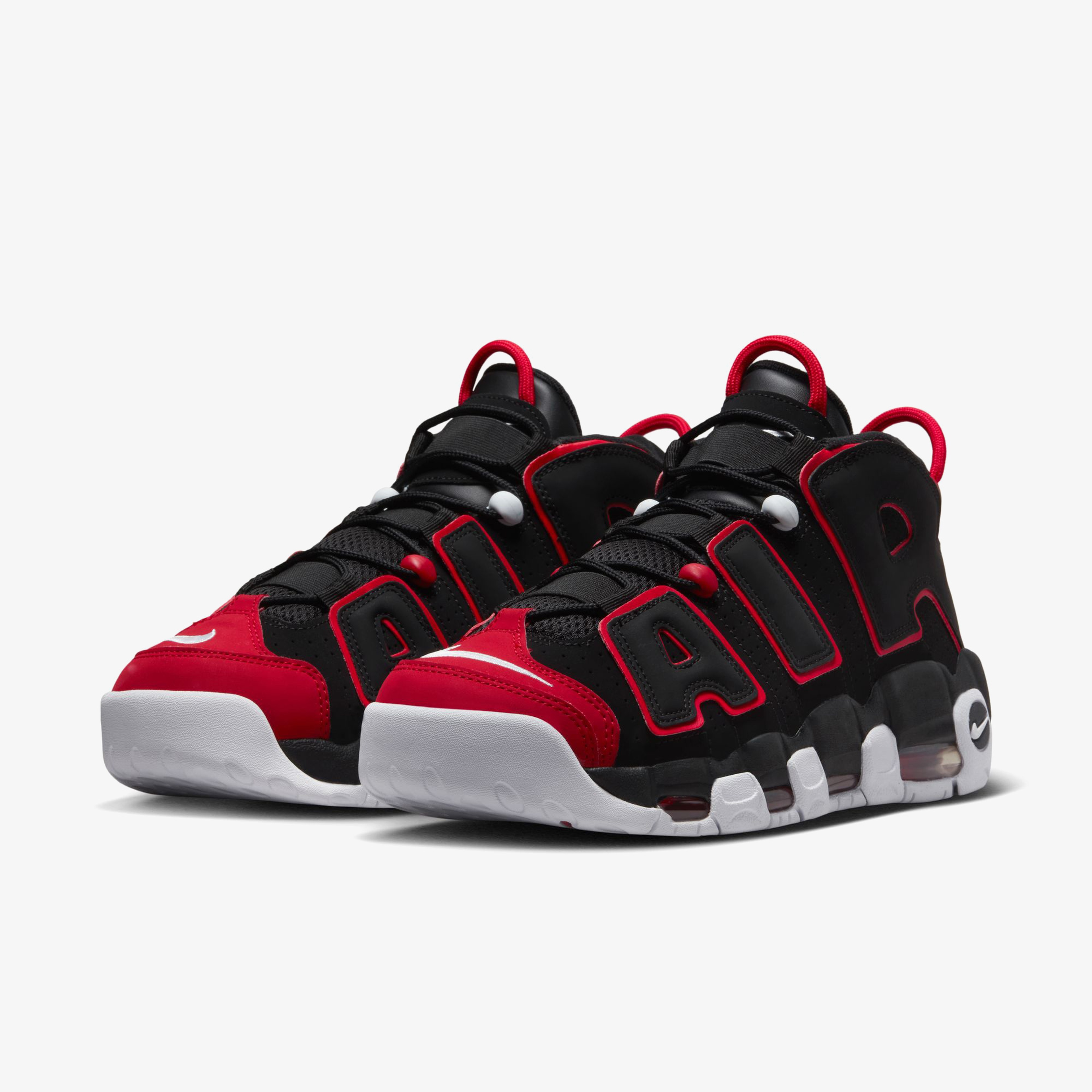 Nike Air More Uptempo 96 Erkek Siyah Spor Ayakkabı