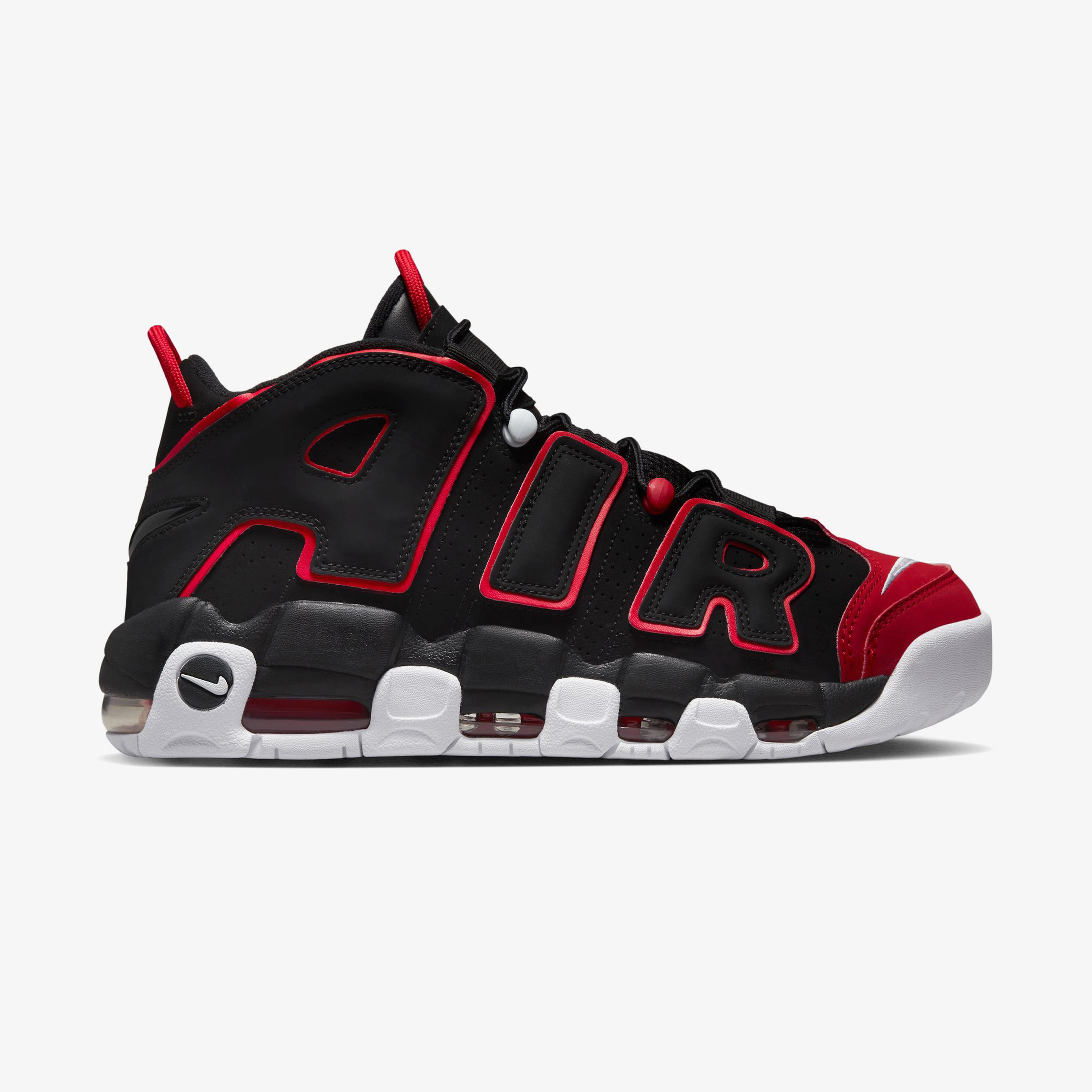 Nike Air More Uptempo 96 Erkek Siyah Spor Ayakkabı