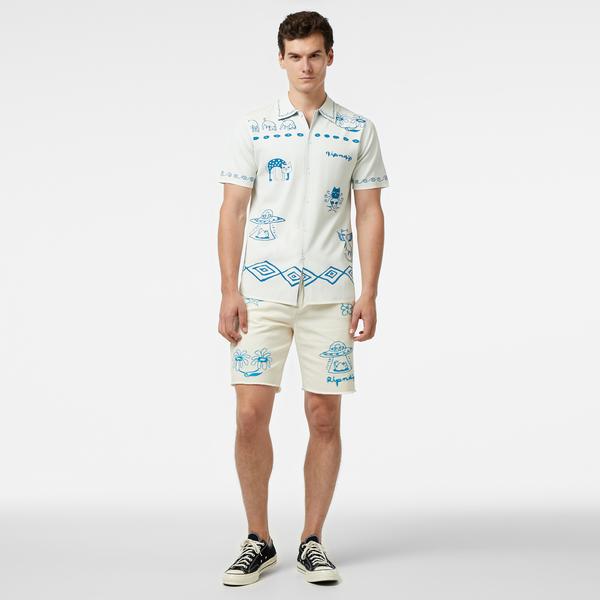 Ripndip Blonded Denim s Erkek Beyaz Şort