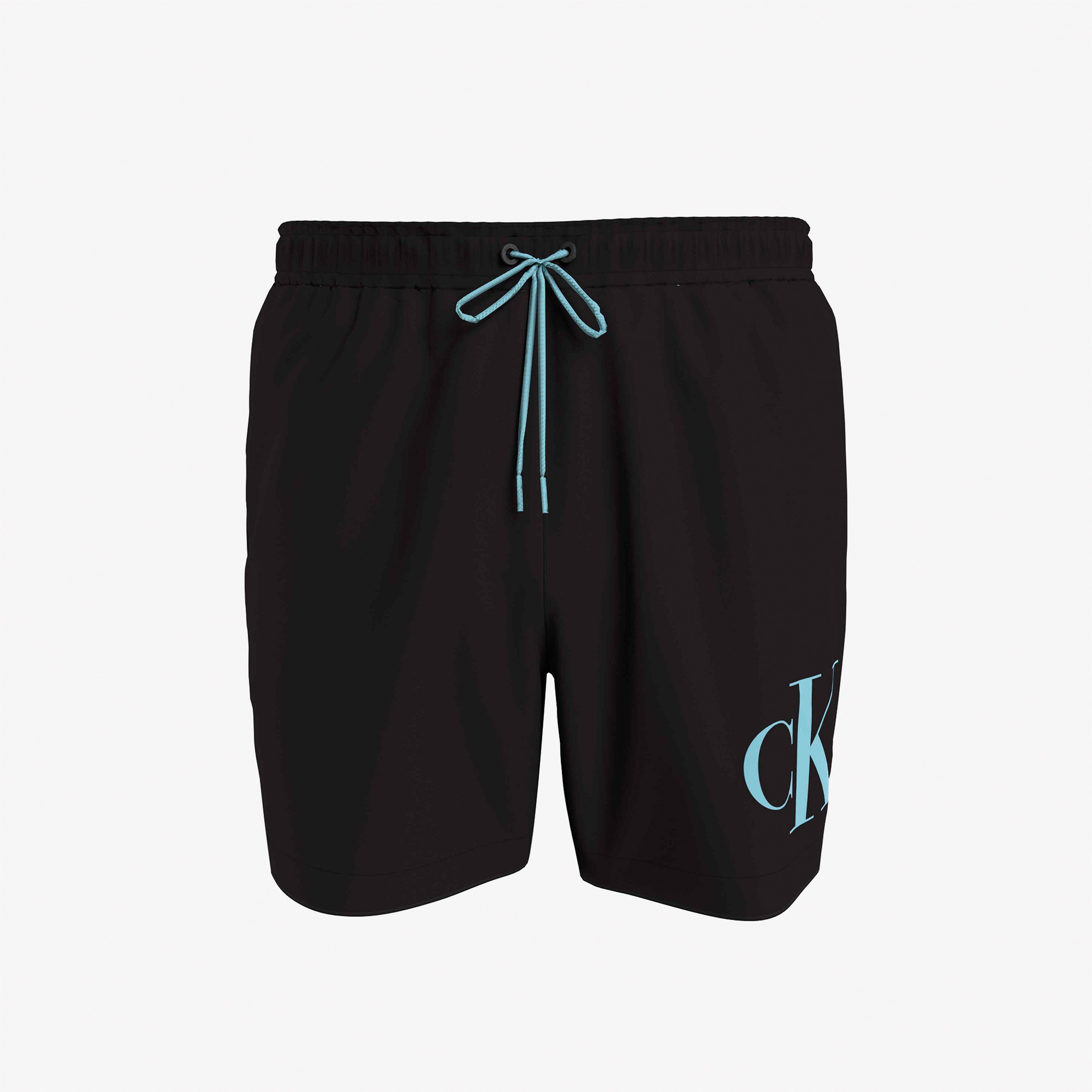 Calvin Klein Monogram Erkek Siyah Deniz Şortu