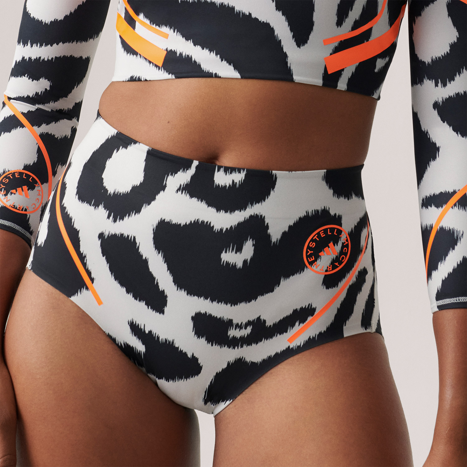 adidas x by Stella McCartney Asmc Tpa Brief Kadın Beyaz