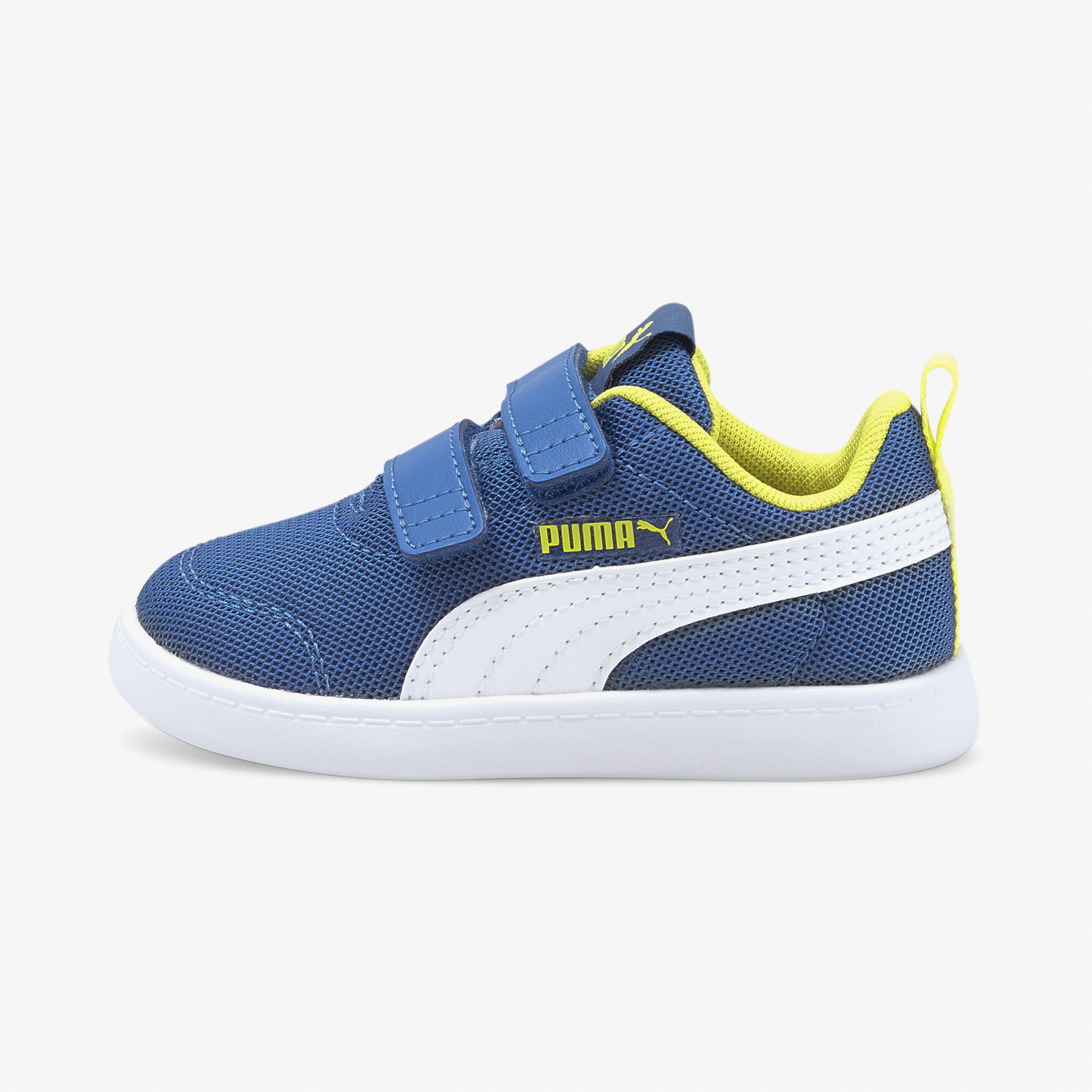 Puma Courtflex V2 Mesh Bebek Mavi Spor Ayakkabı