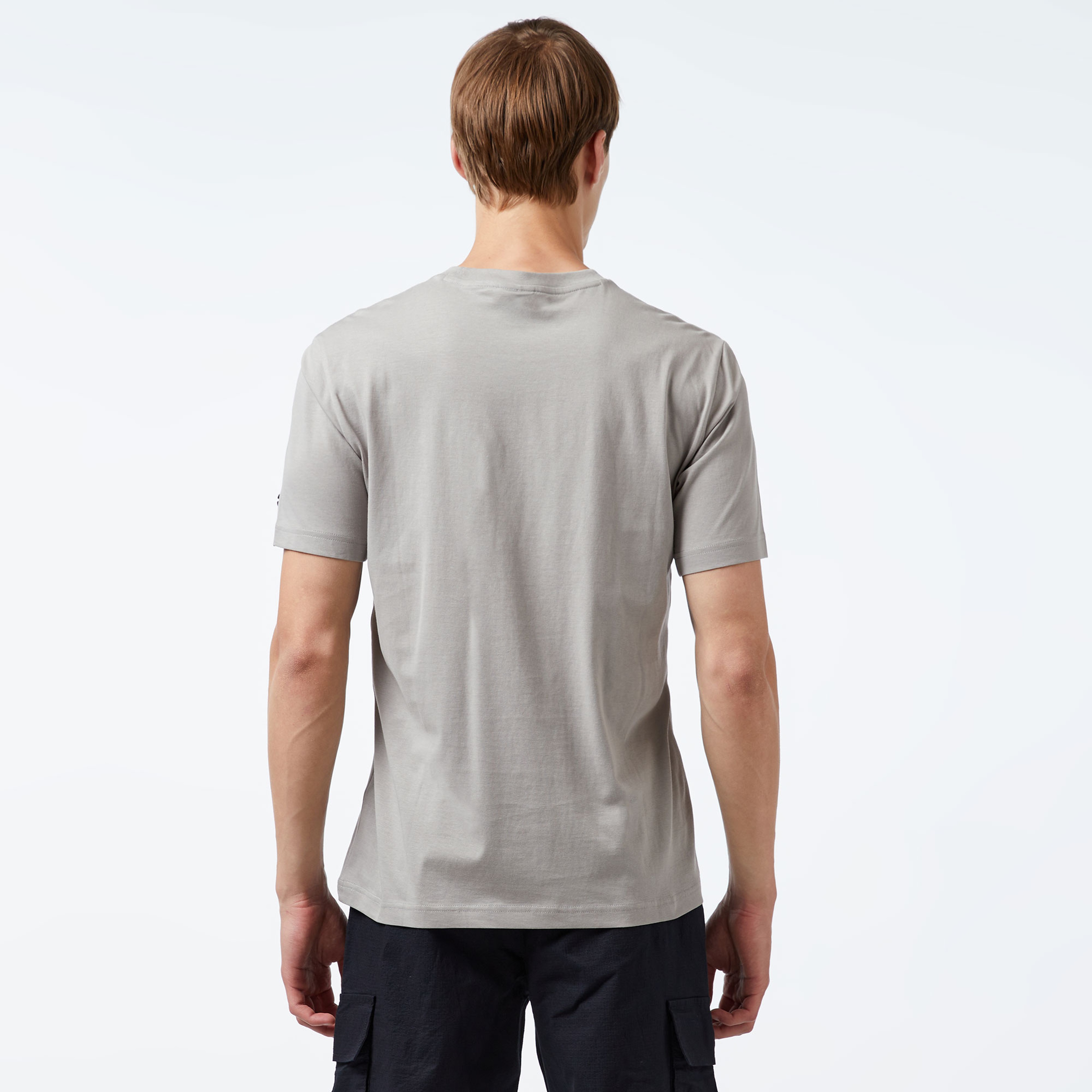 Champion Crewneck Erkek Gri T-Shirt