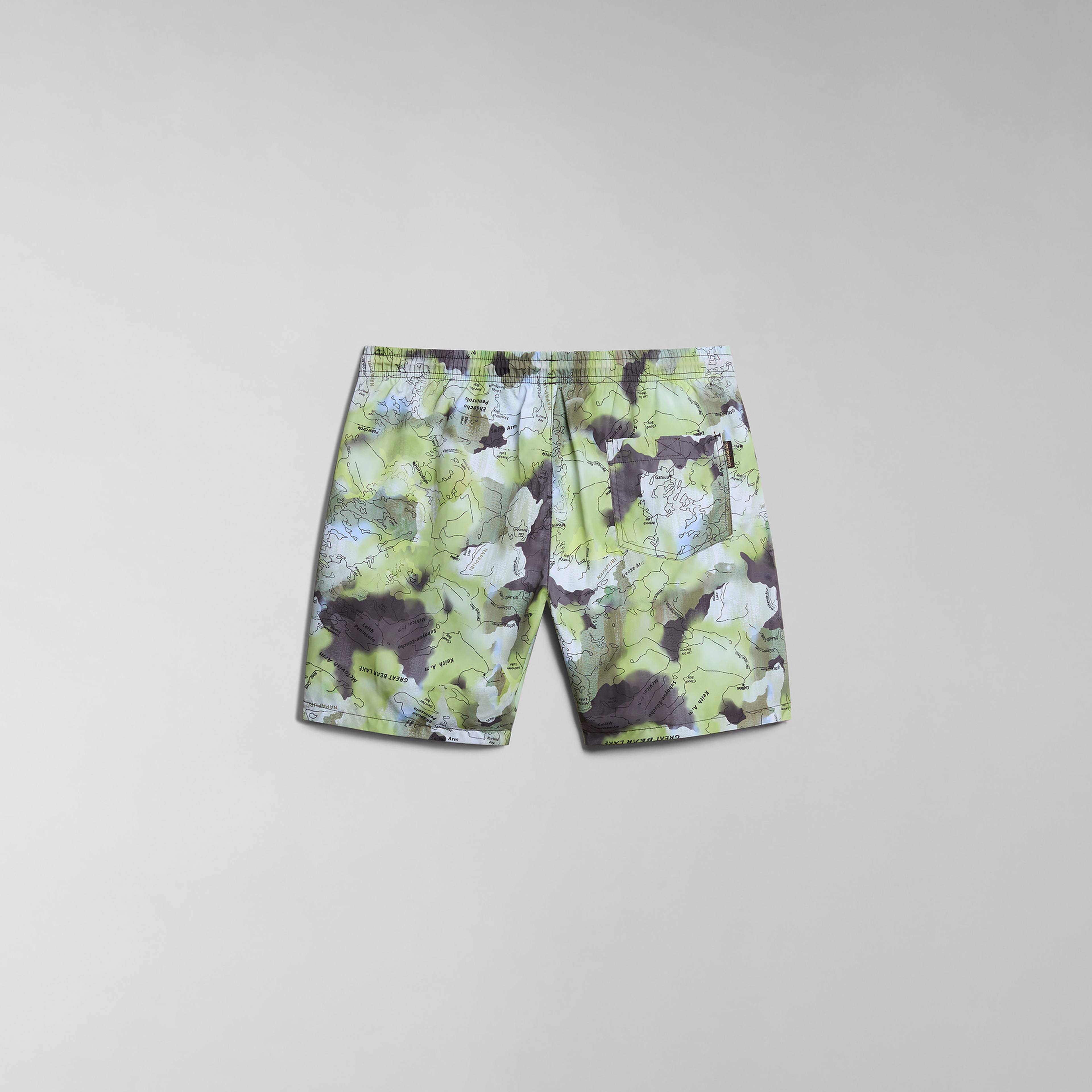 Napapijri V-inuvik Erkek Yeşil Deniz Şortu