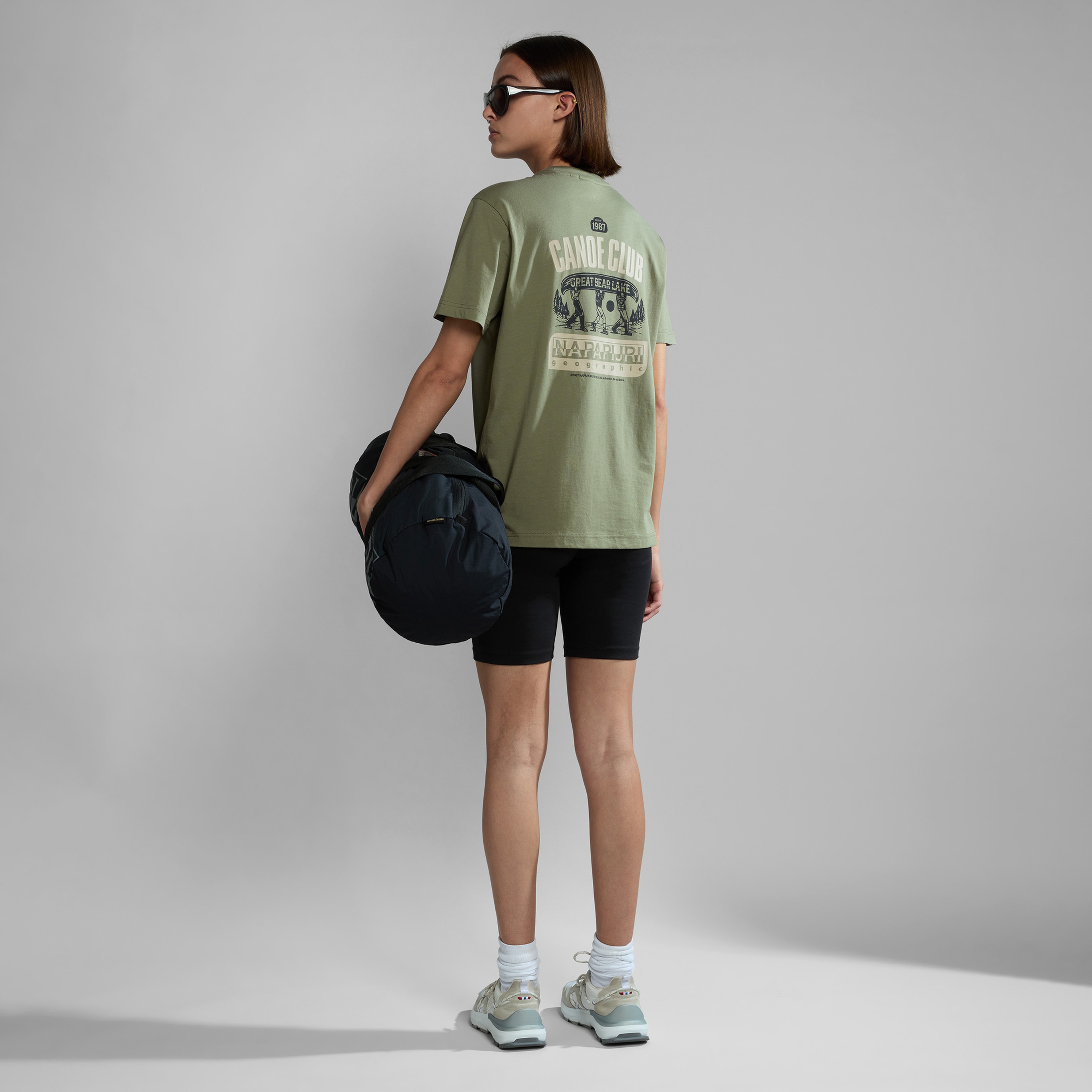 Napapijri S-Gouin Erkek Yeşil T-Shirt