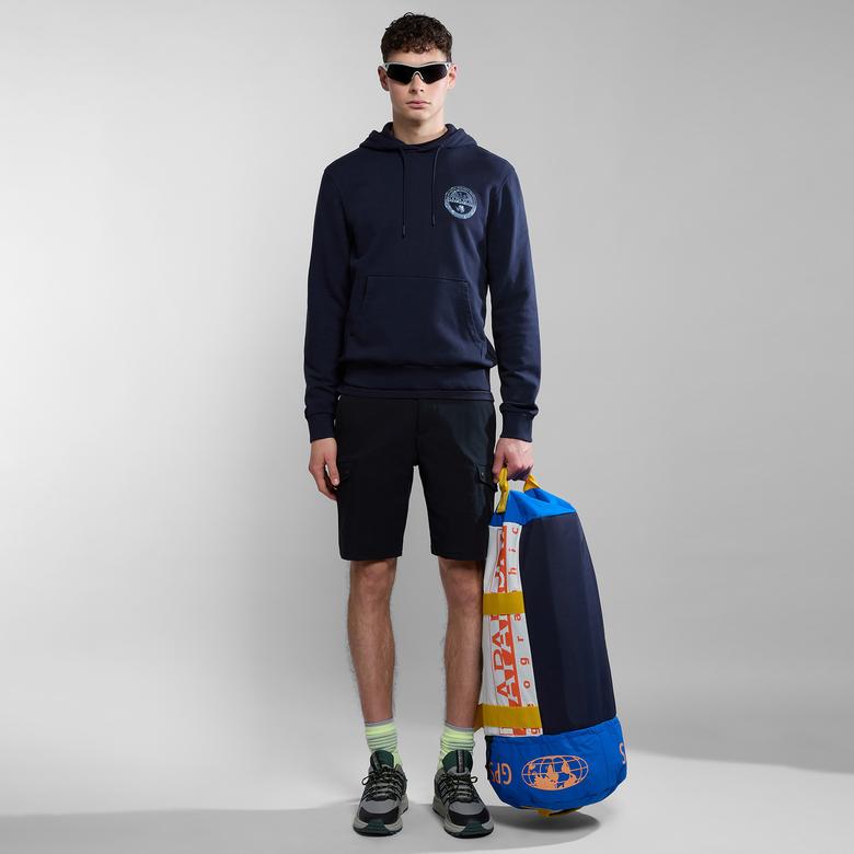 Napapijri B-Bollo H Sum Erkek Mavi Hoodie