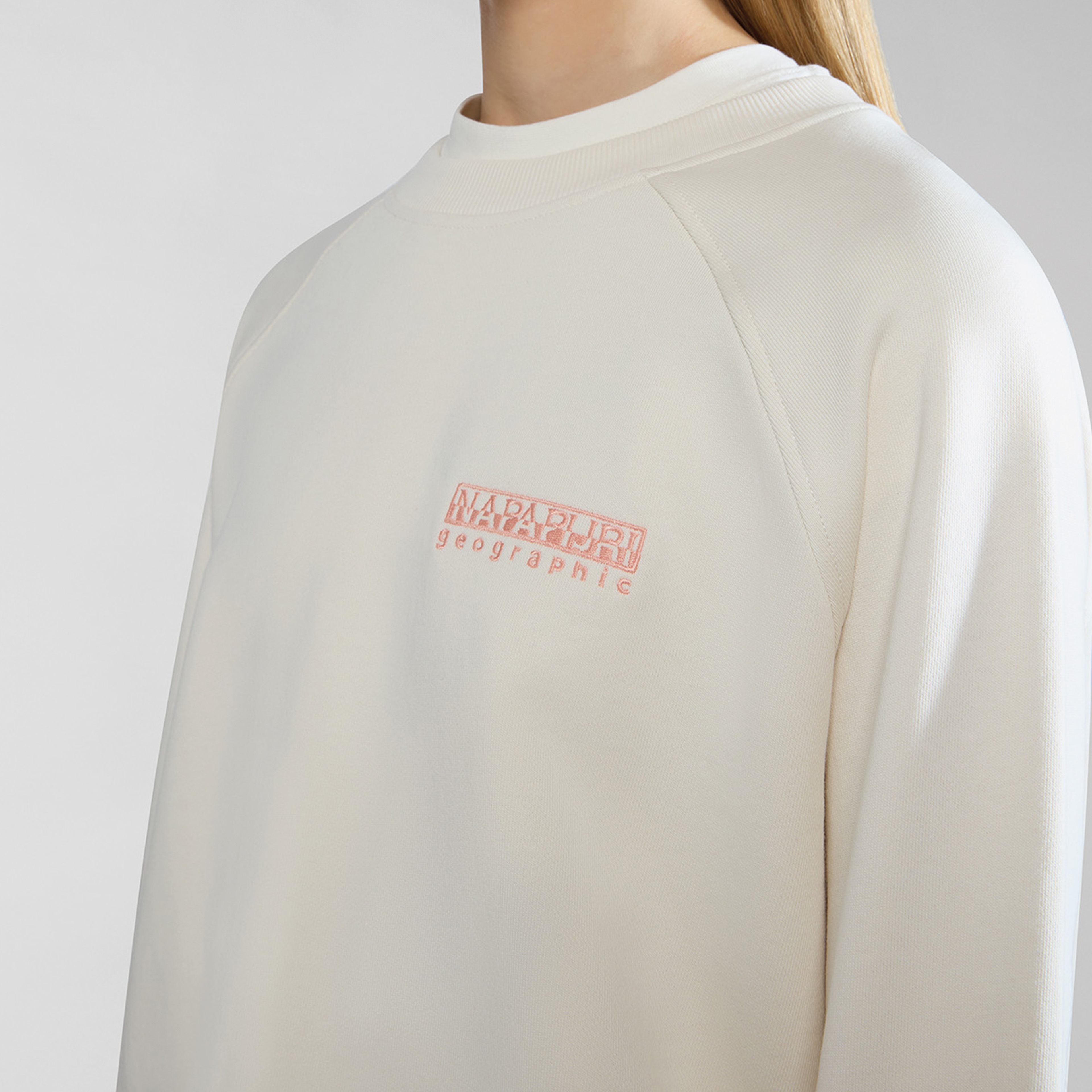 Napapijri B-Boyd C W Kadın Beyaz Hoodie