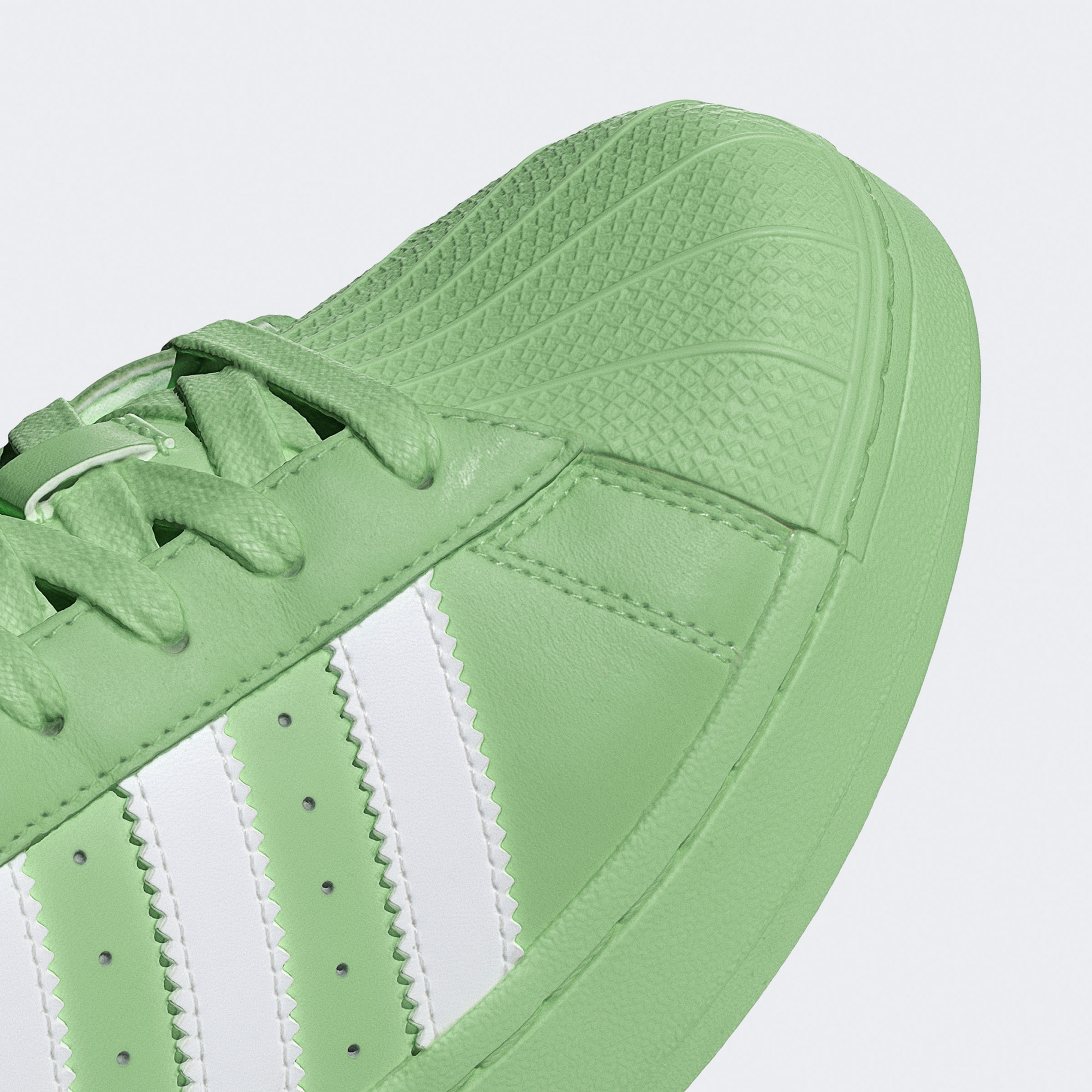 adidas Originals Superstar Xlg Kadın Yeşil Spor Ayakkabı