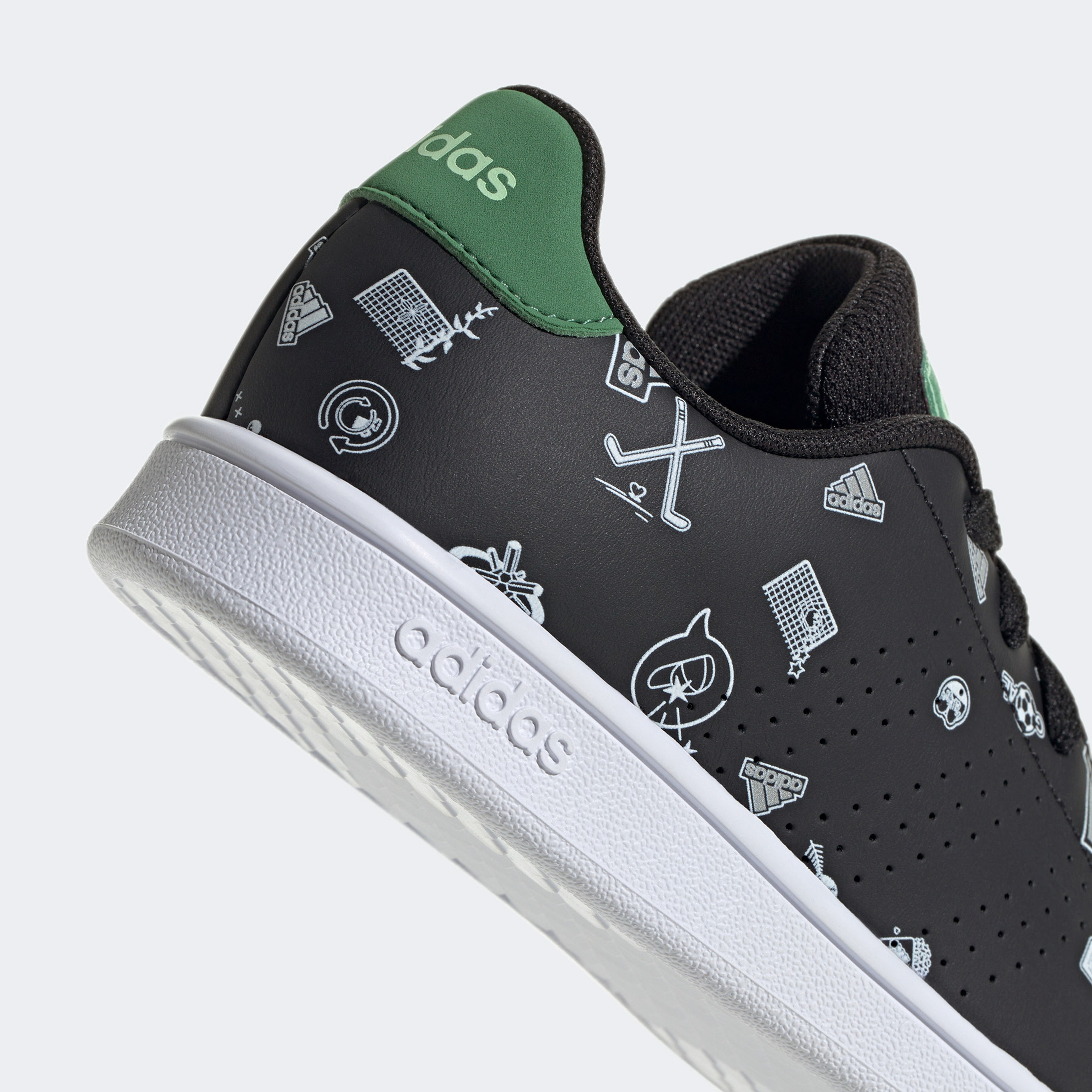 adidas Sportswear Advantage Çocuk Siyah Spor Ayakkabı