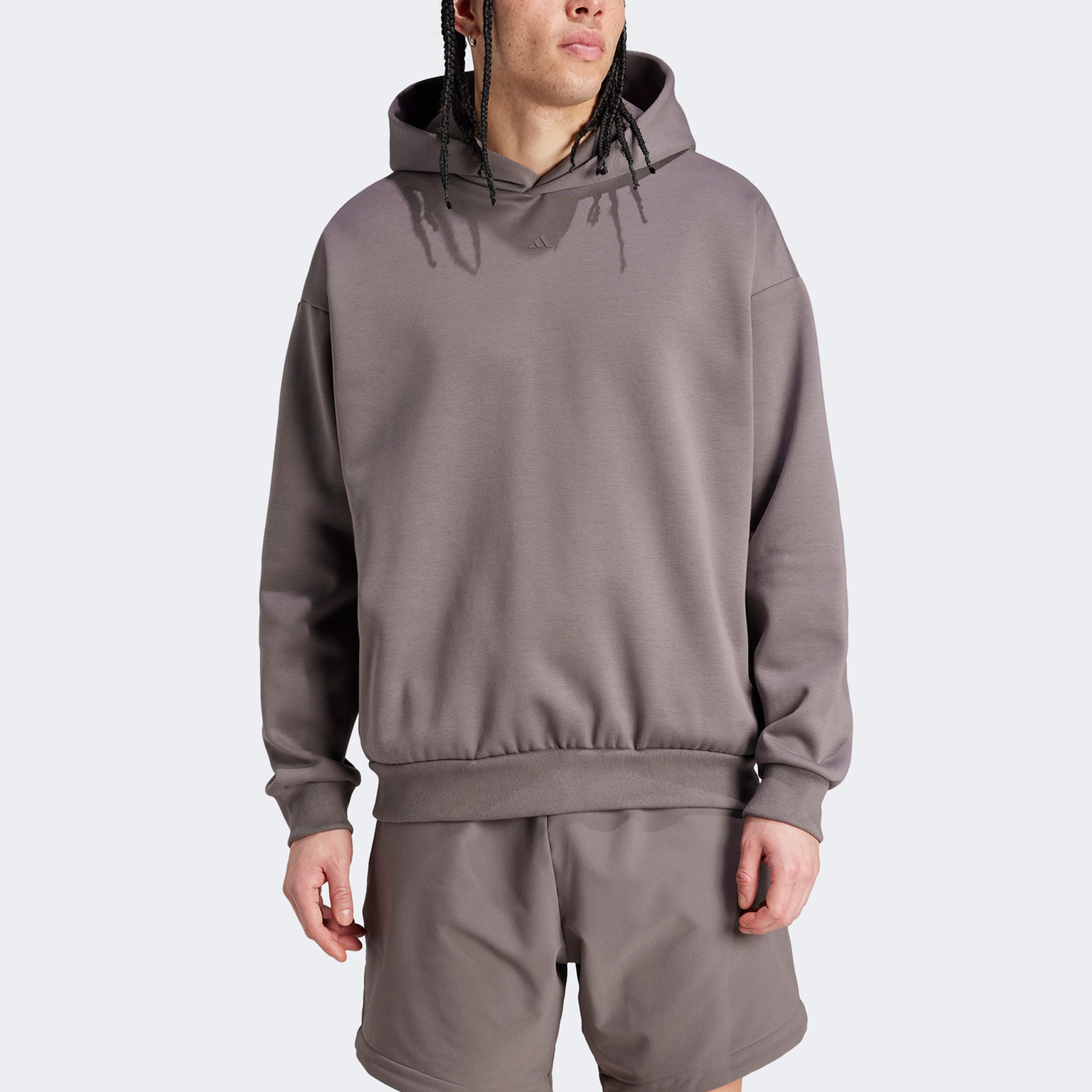 adidas One Fl Unisex Kahverengi Hoodie