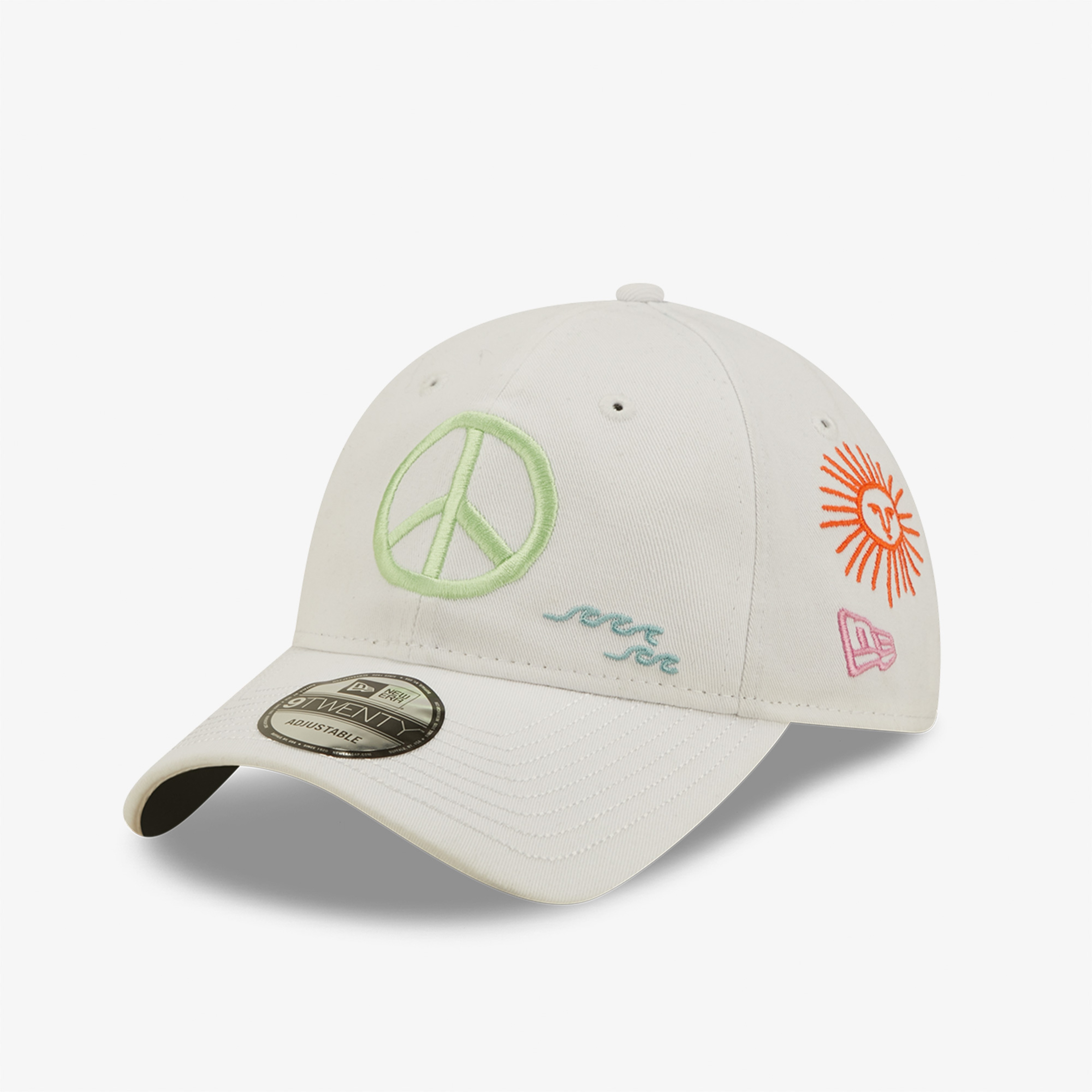 New Era Washed Graphic 9Twenty Newera Unisex Bej Şapka