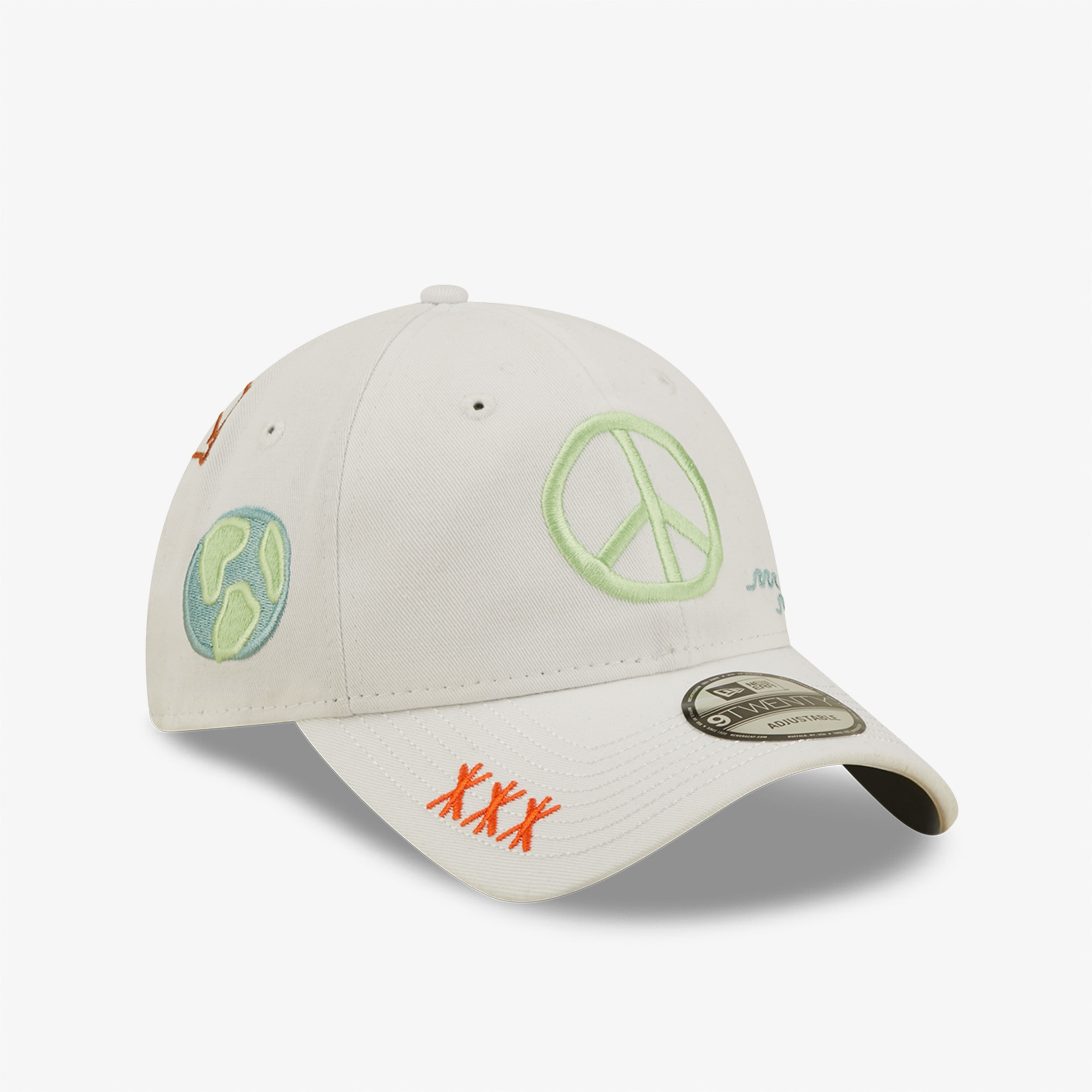 New Era Washed Graphic 9Twenty Newera Unisex Bej Şapka