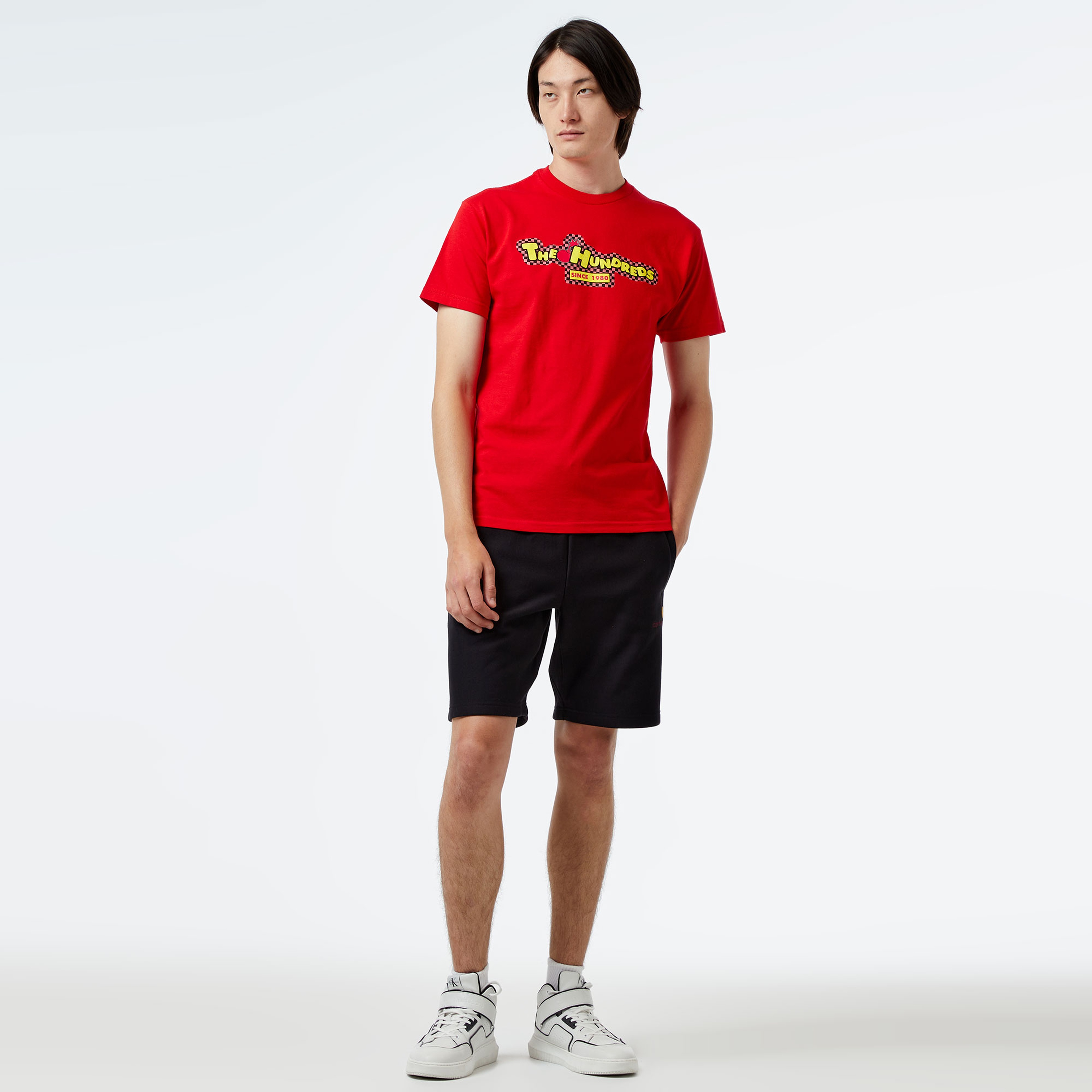 The Hundreds Push Bar Erkek Kırmızı T-Shirt