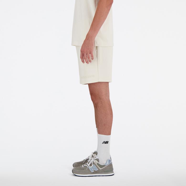 New Balance Essentials Erkek Krem Şort