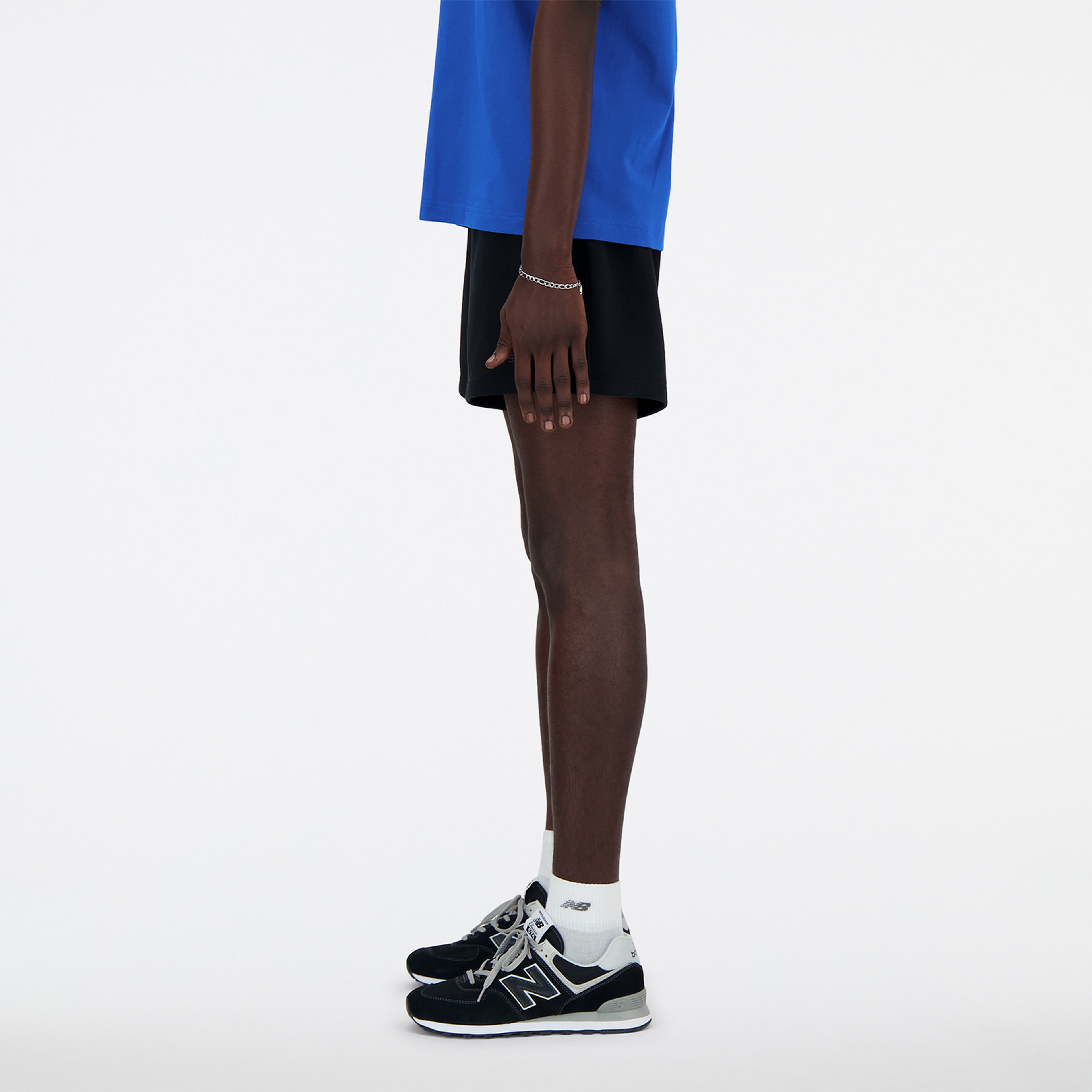 New Balance NB Athletics French Terry Erkek Siyah Şort