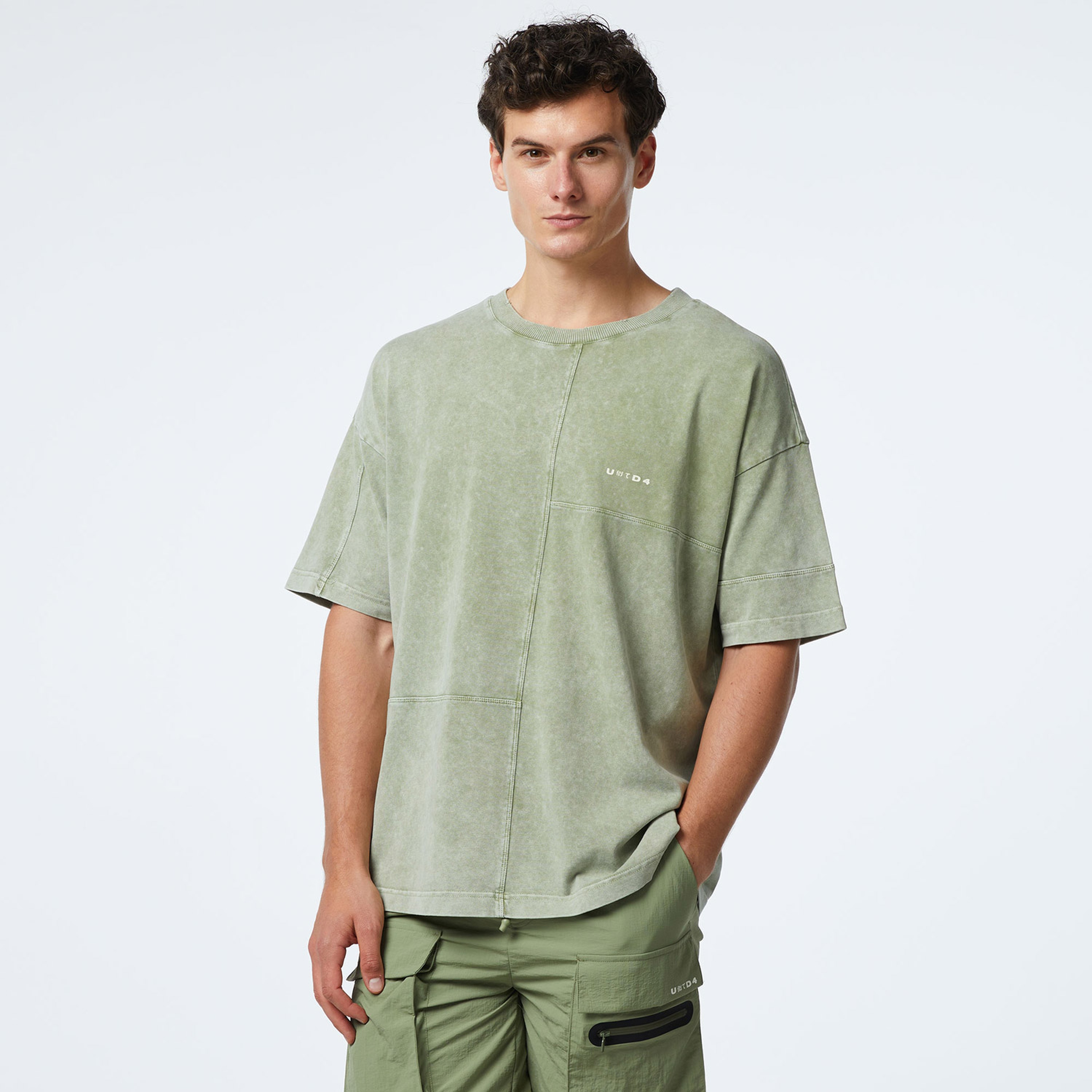 UNITED4 Erkek Haki T-Shirt