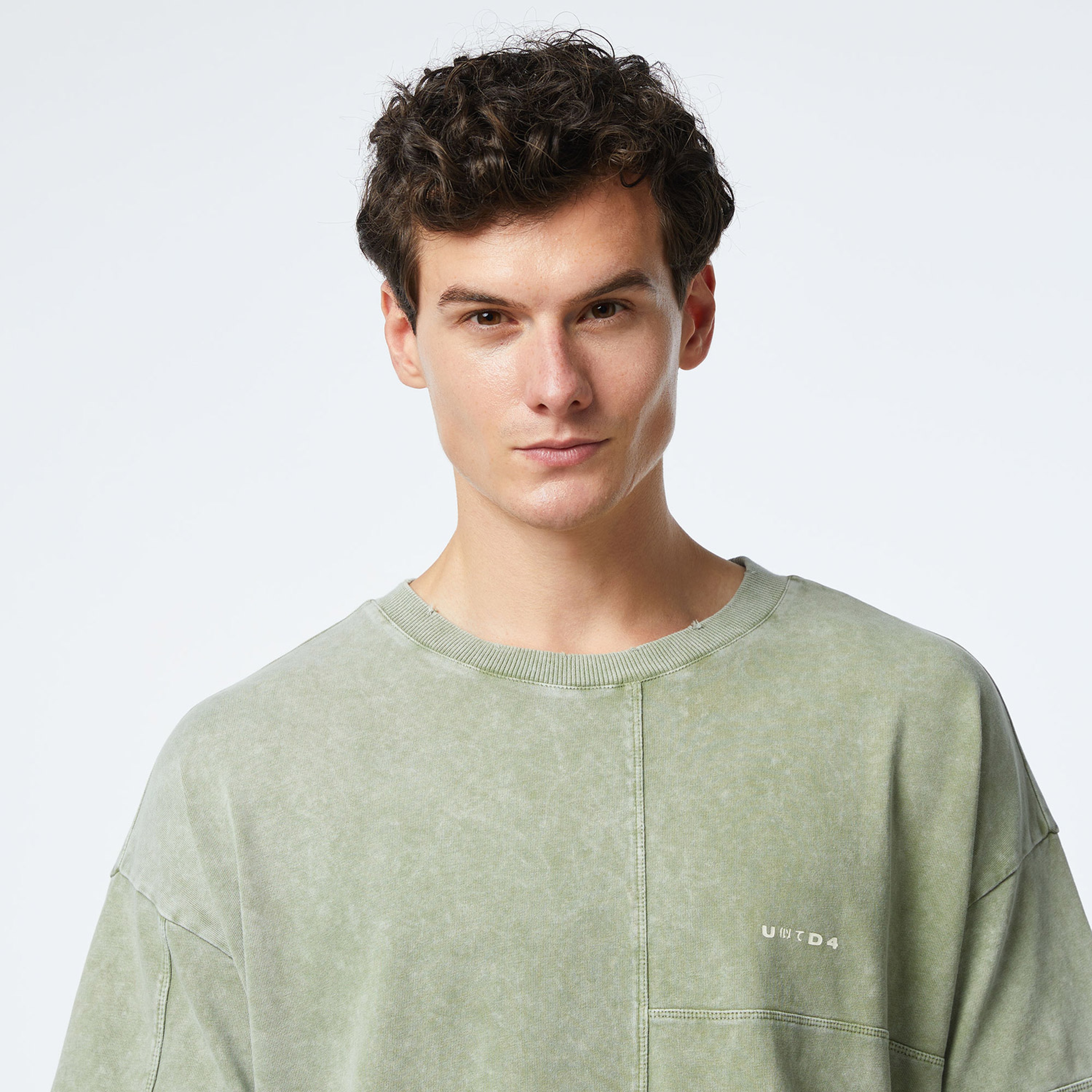 UNITED4 Erkek Haki T-Shirt