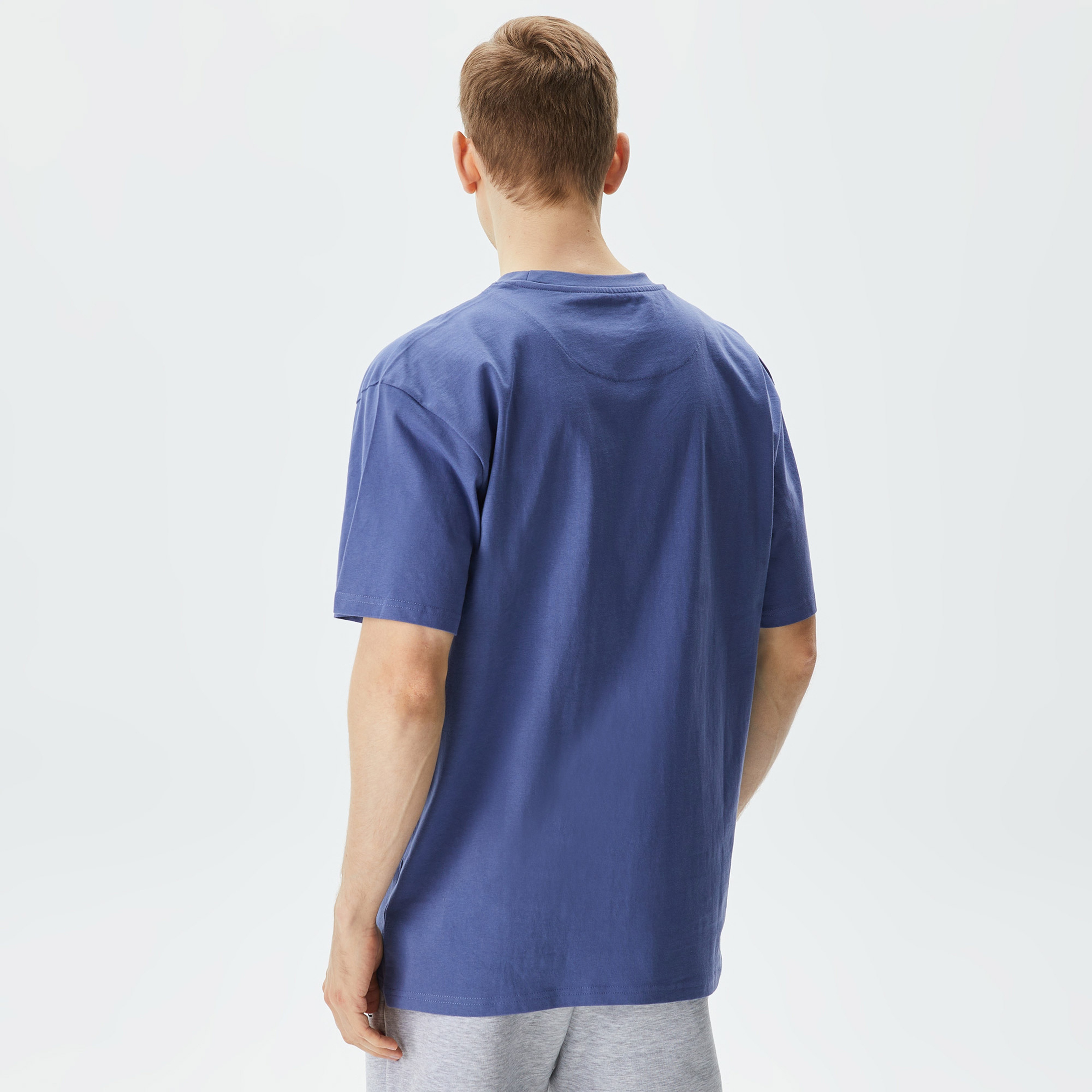 Karl Kani Small Signature Essential Erkek Mavi T-Shirt