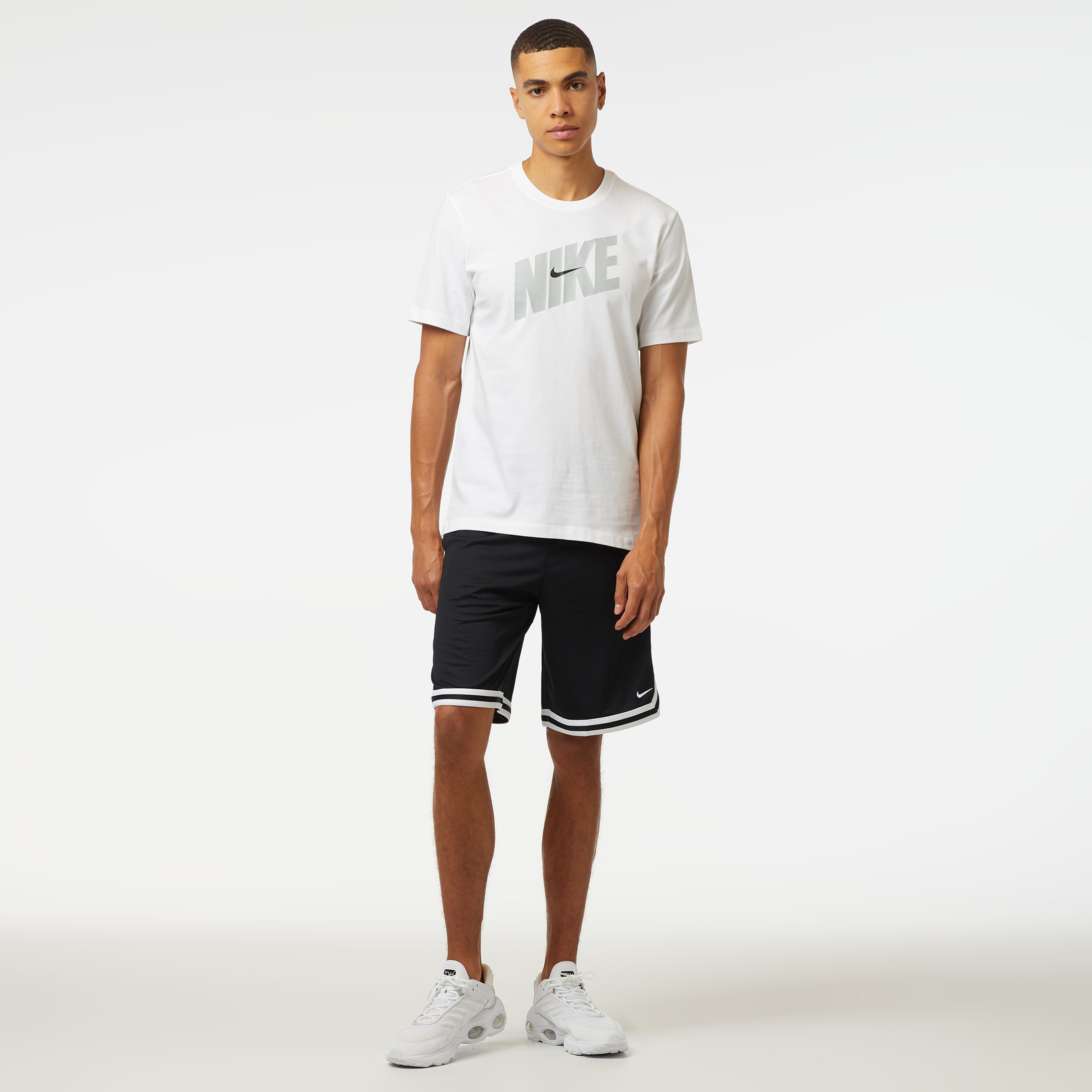 Nike Multi Dri-FIT 25 cm Basketbol Erkek Siyah Şort