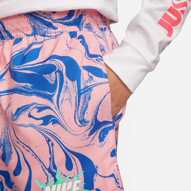 Nike Sportswear Erkek Kırmızı/Pembe Şort