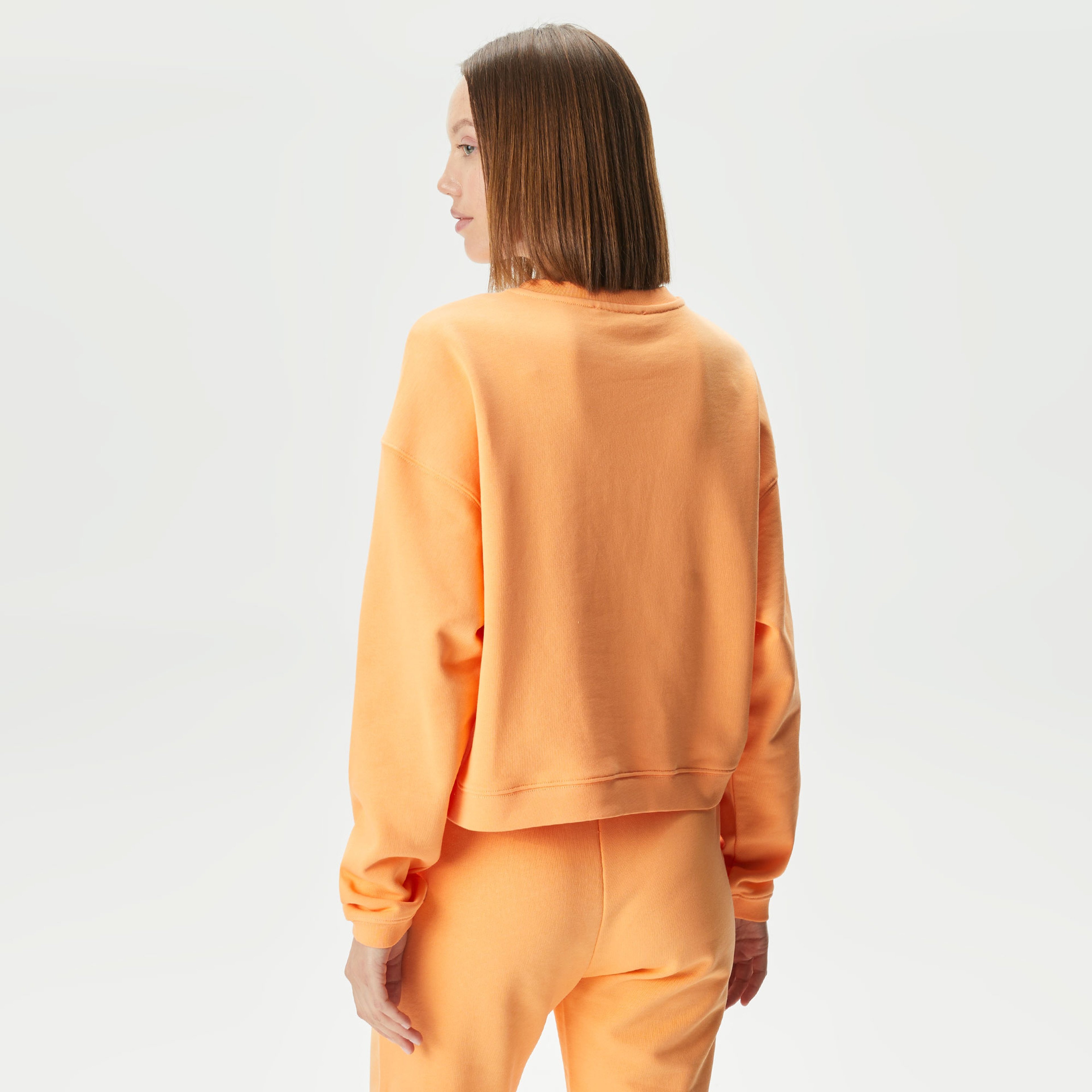 Les Benjamins Essential 302 Kadın Turuncu Sweatshirt