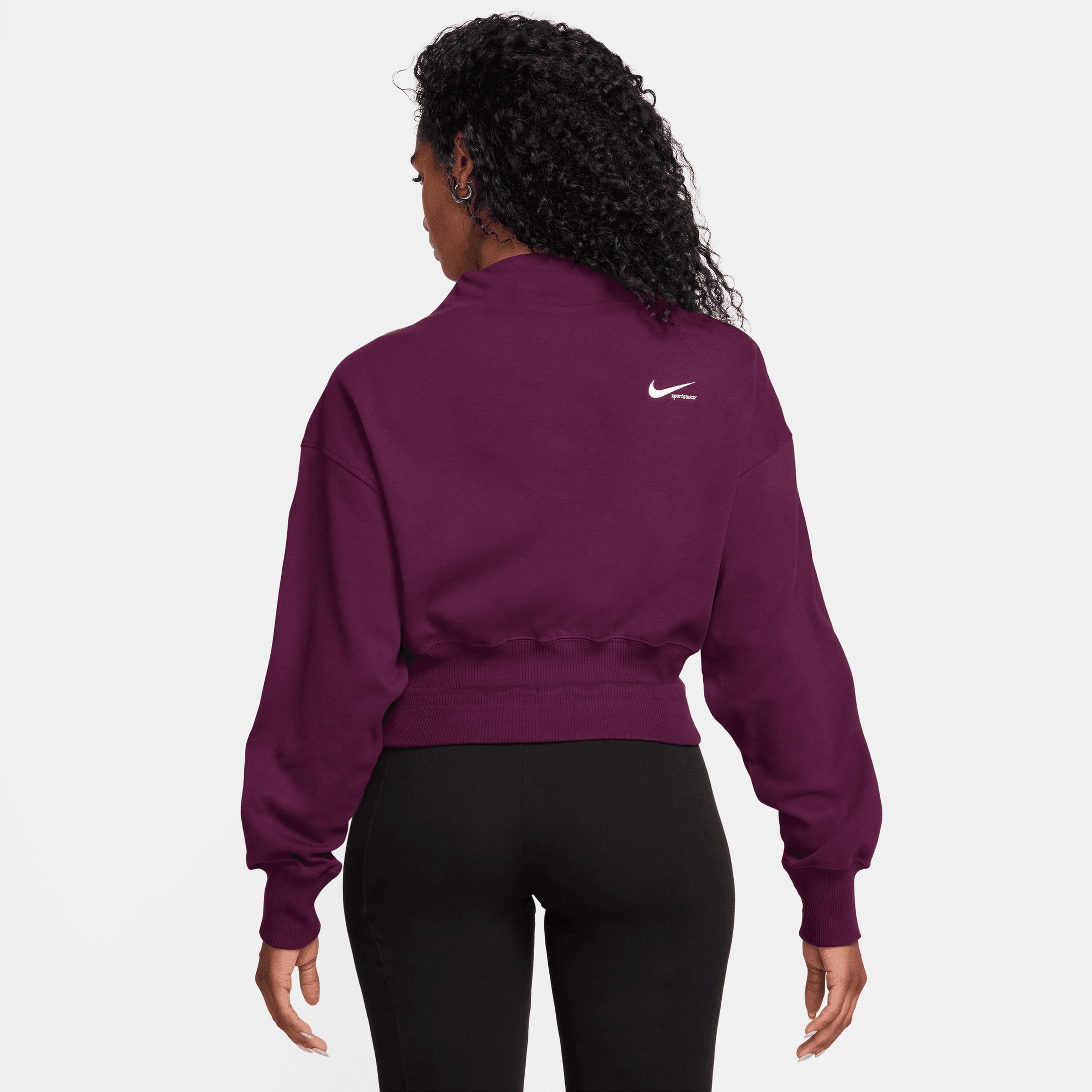 Nike Sportswear Collection Mck Nck  Kadın Mor Sweatshirt