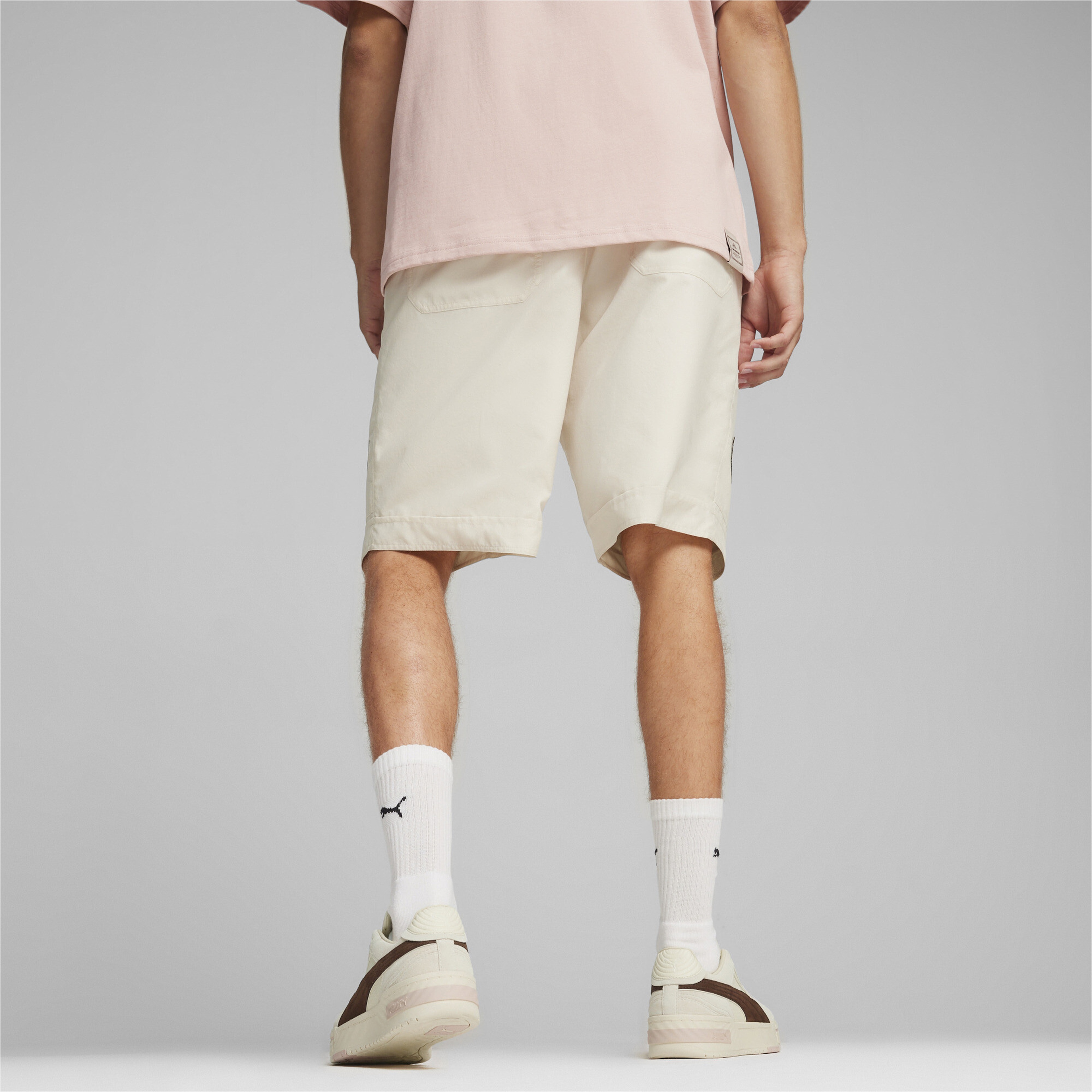 Puma Pl Summer Crew Erkek Krem Şort