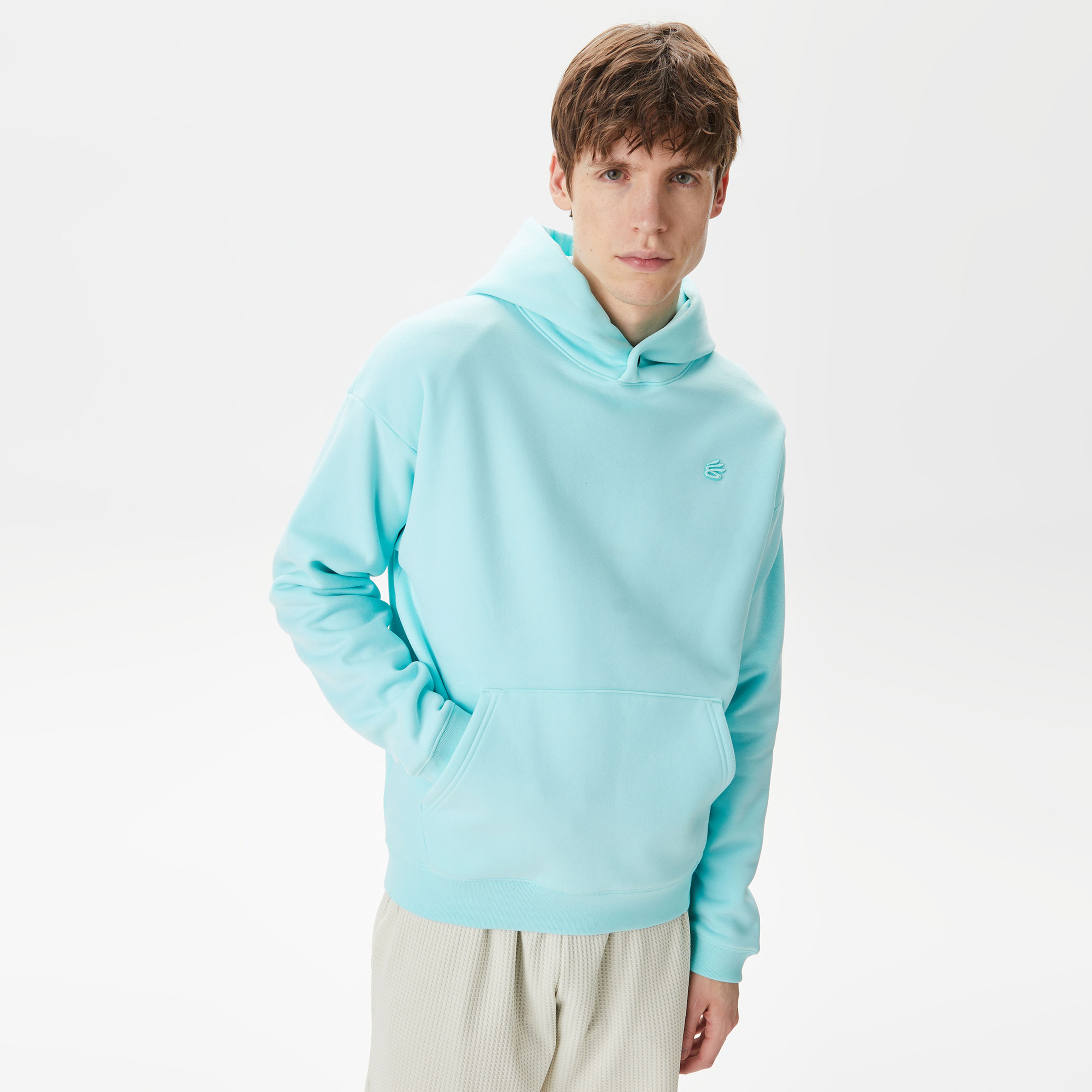 Under Armour Curry Erkek Turkuaz HoodieS1380325| Occasion