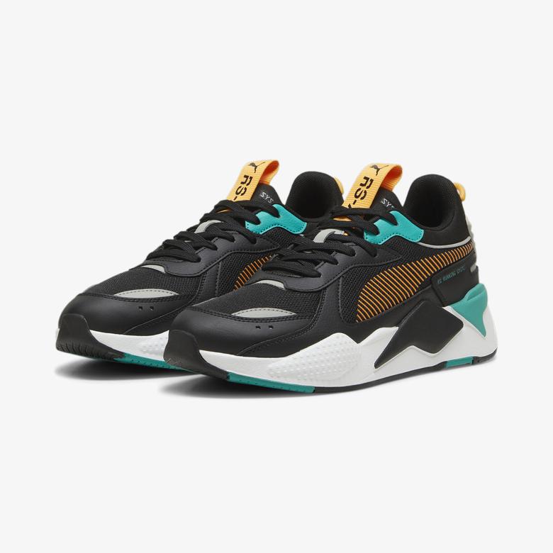 Puma Rs-X Geek Erkek Siyah Spor Ayakkabı