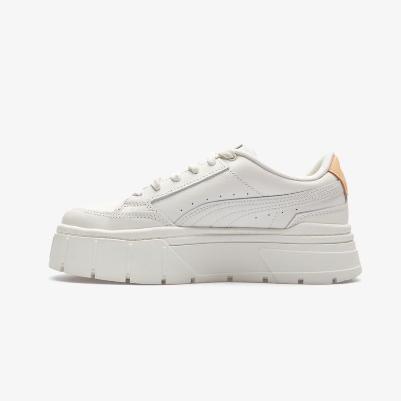 Puma Mayze Stack Soft Kadın Beyaz Spor Ayakkabı