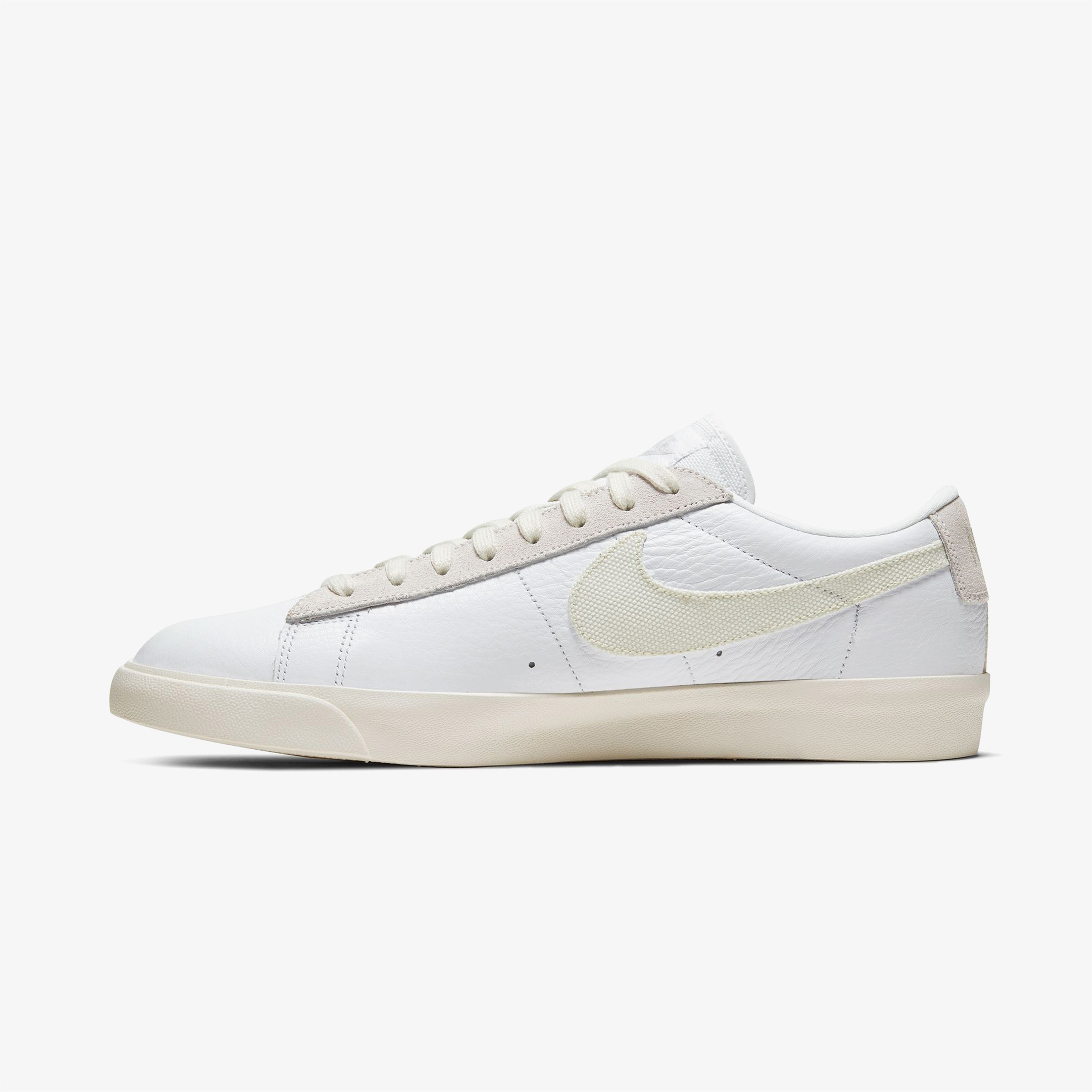 Nike Blazer Low Leather Erkek Beyaz Spor Ayakkabı