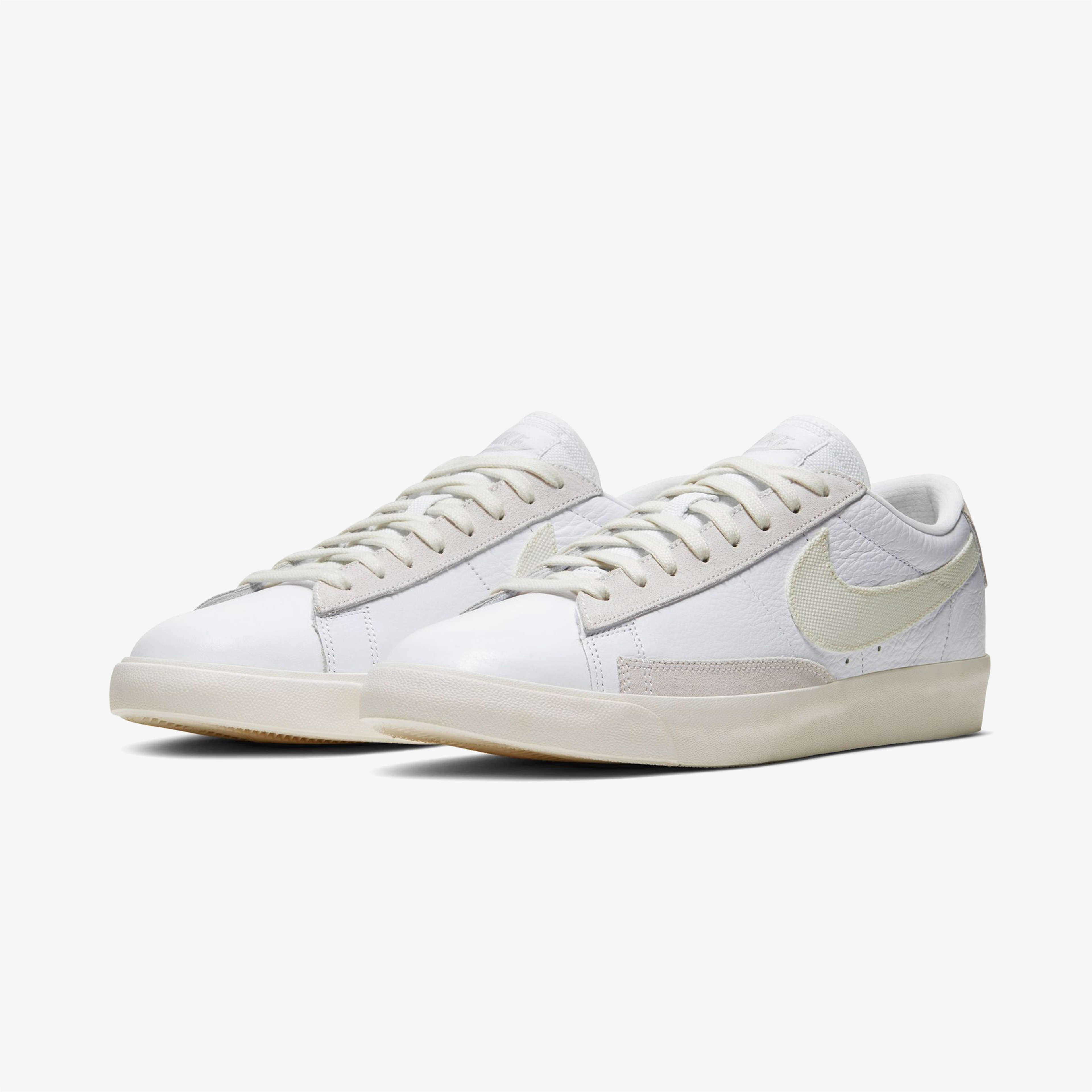 Nike Blazer Low Leather Erkek Beyaz Spor Ayakkabı