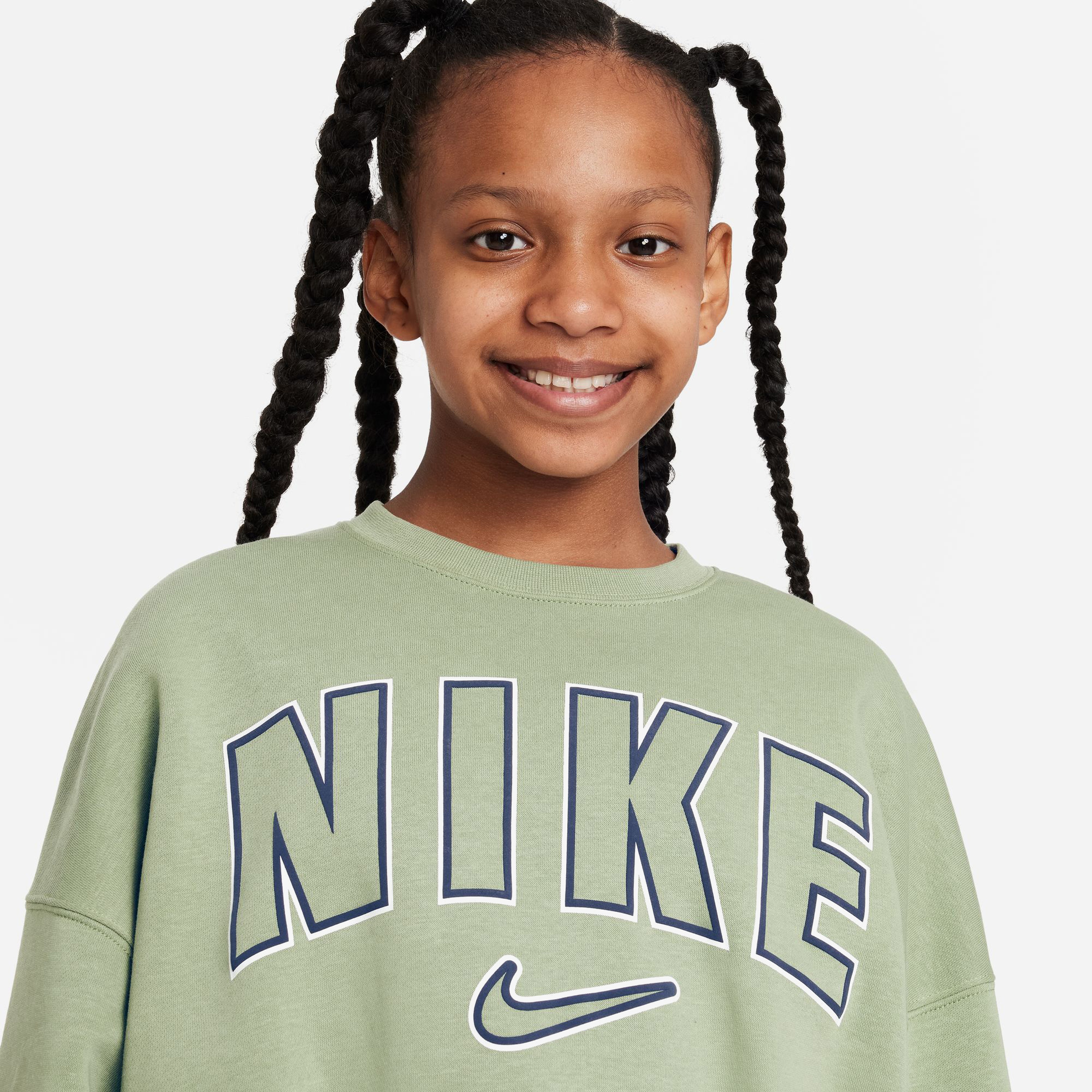 Nike Sportswear Çocuk Yeşil Sweatshirt