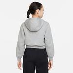 Nike Sportswear Club Fleece Çocuk Gri Crop Hoodie
