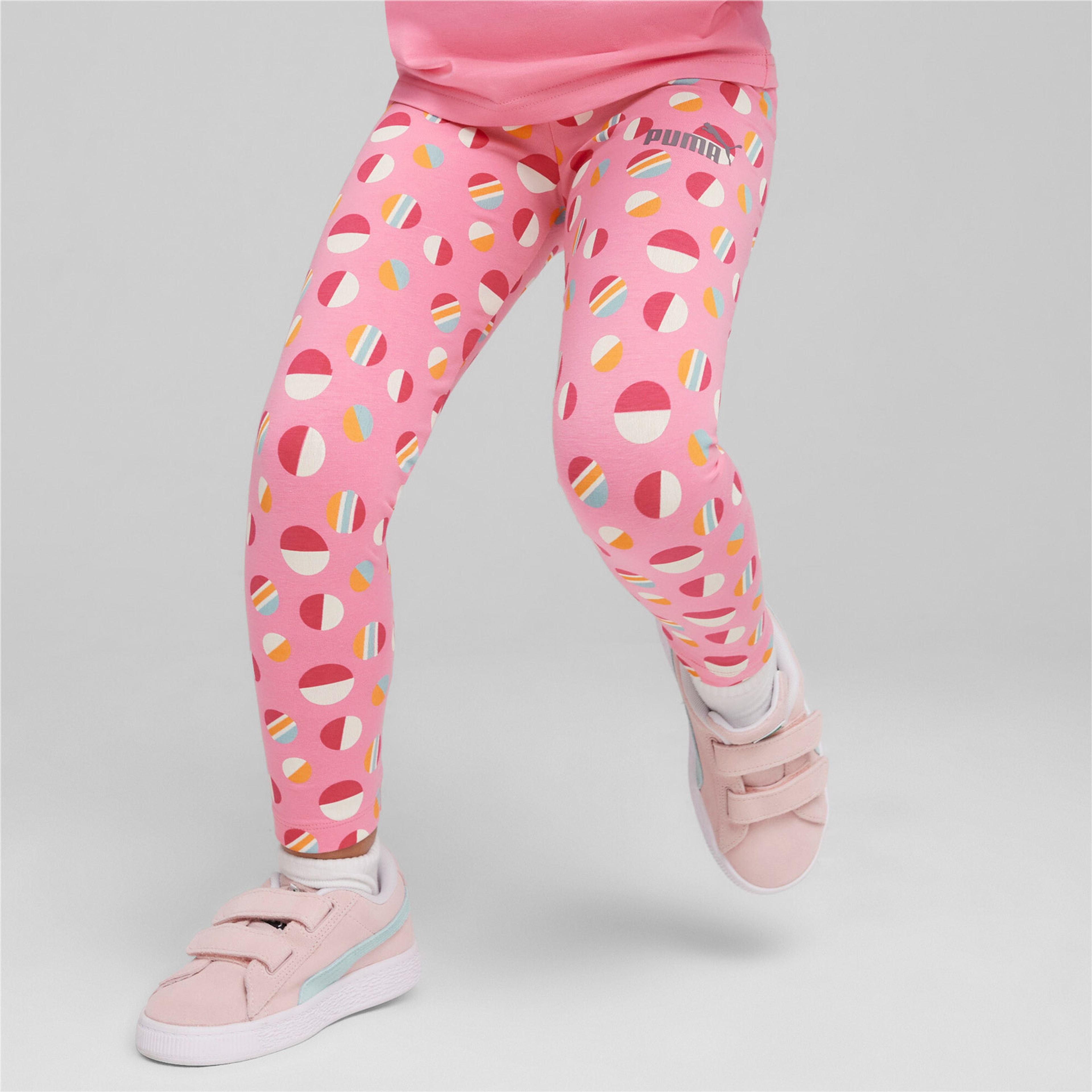 Puma Ess+ Summer Camp Leggings Çocuk Pembe Tayt