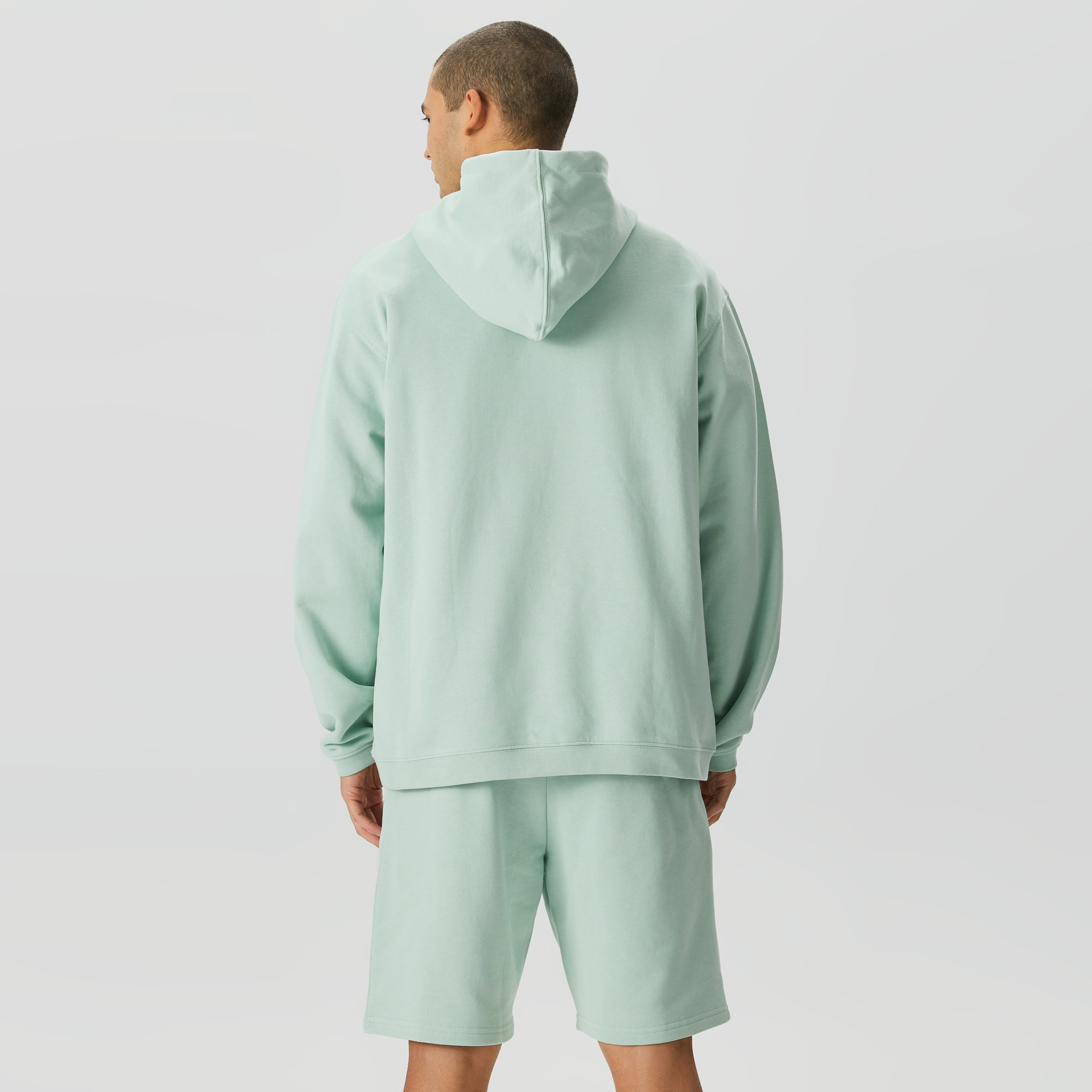 Les Benjamins Essentials Erkek Yeşil Hoodie