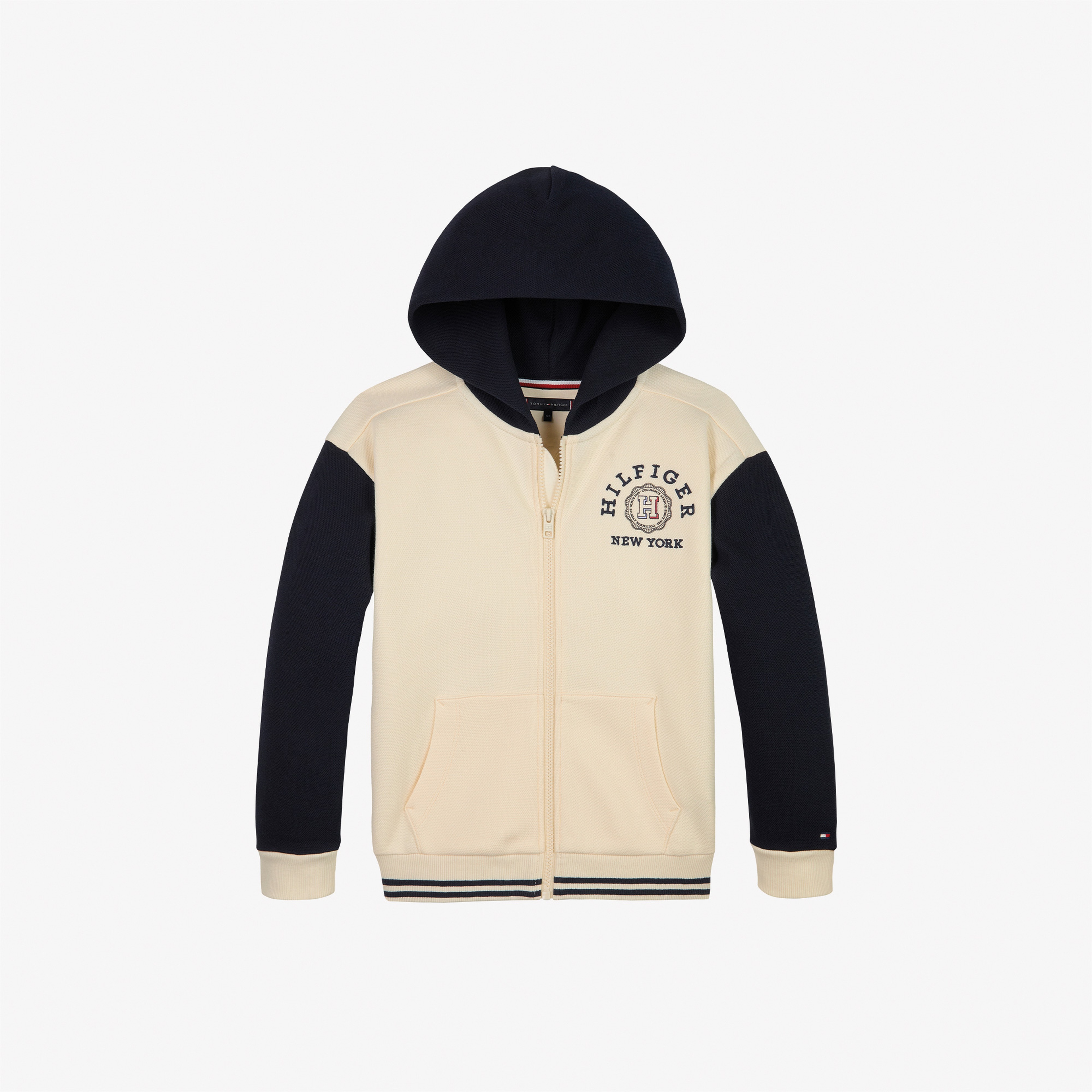 Tommy Hilfiger Monotype Arch H Seal Çocuk Mavi Hoodie