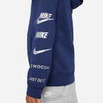Nike Sportswear Si Flc Po Çocuk Mavi Hoodie