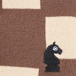 Market Chess Club Unisex Kahverengi Balaclava