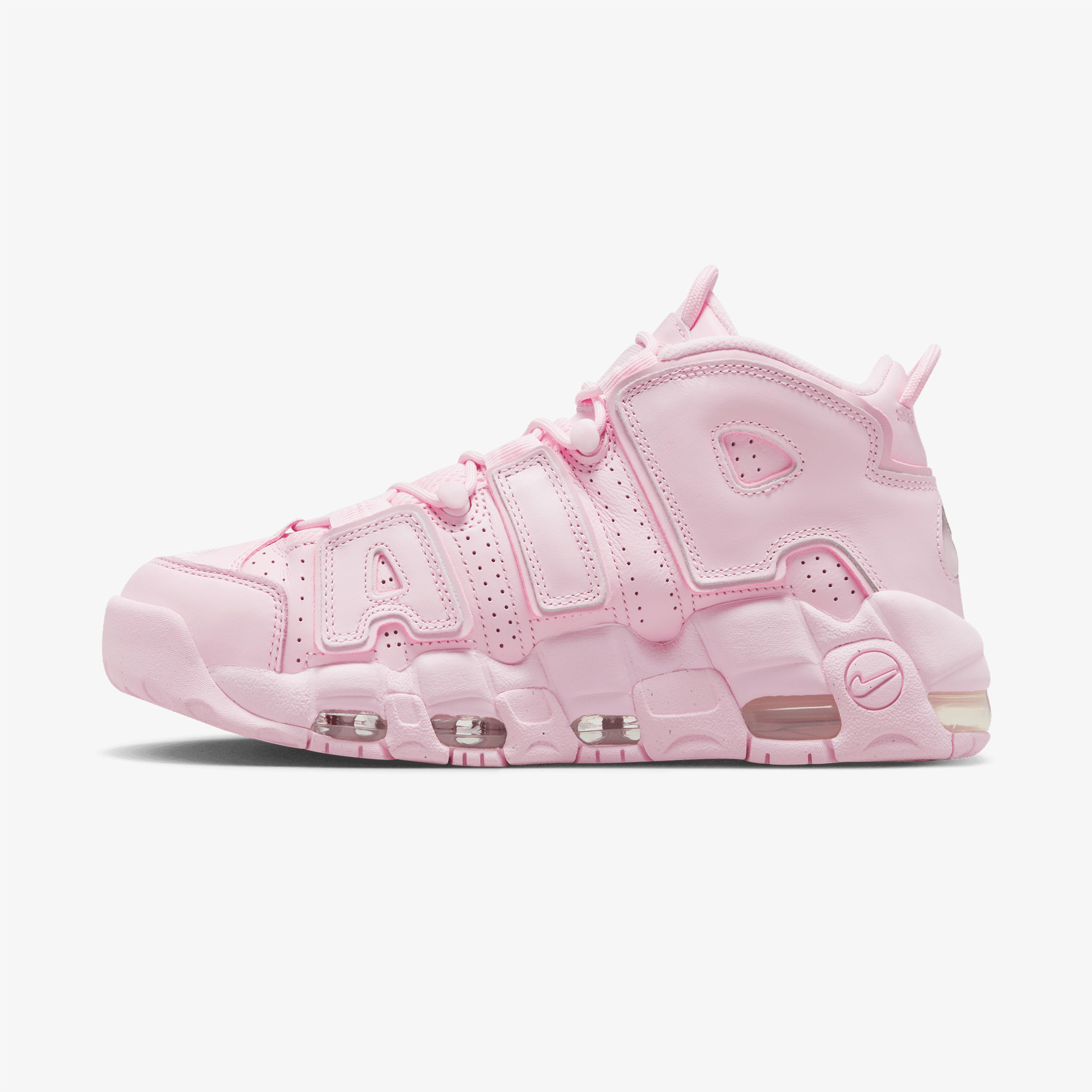 Nike Air More Uptempo Sportswear Kadın Pembe/Beyaz Spor Ayakkabı